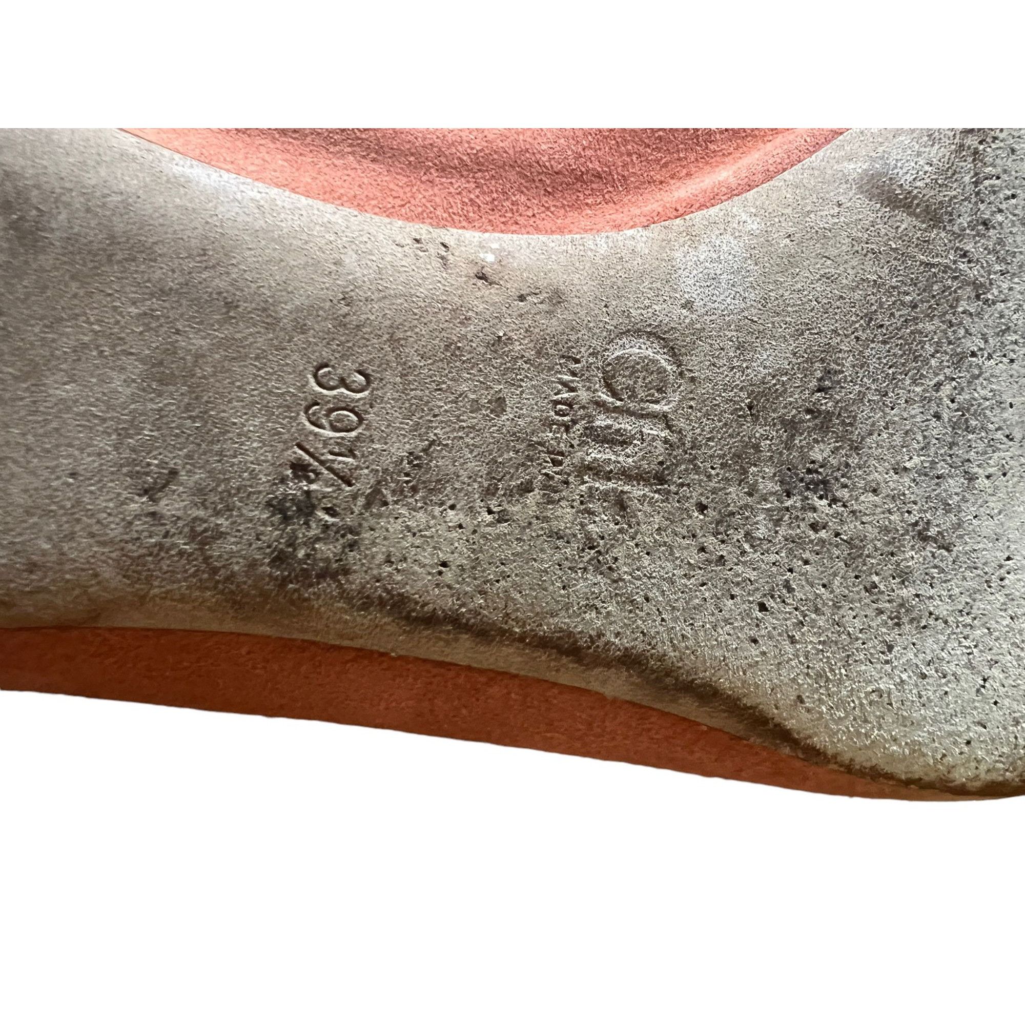 Chloe Chloe Lauren Suede Leather Ballet Flats Scalloped Peach Salm Size US 9.5 / IT 39.5 - 7 Thumbnail