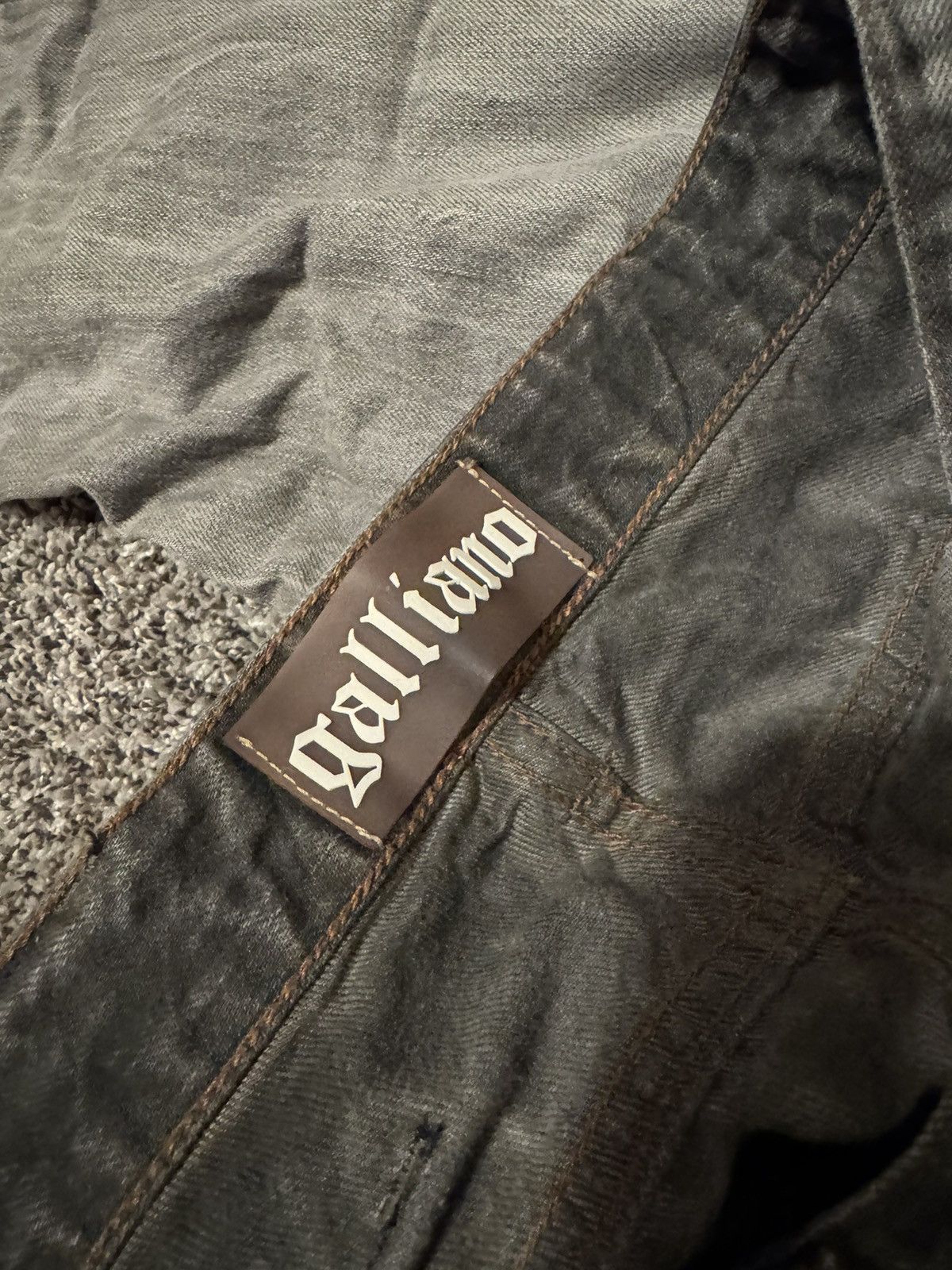 John Galliano Grey John Galliano G Denim Size US 30 / EU 46 - 4 Thumbnail