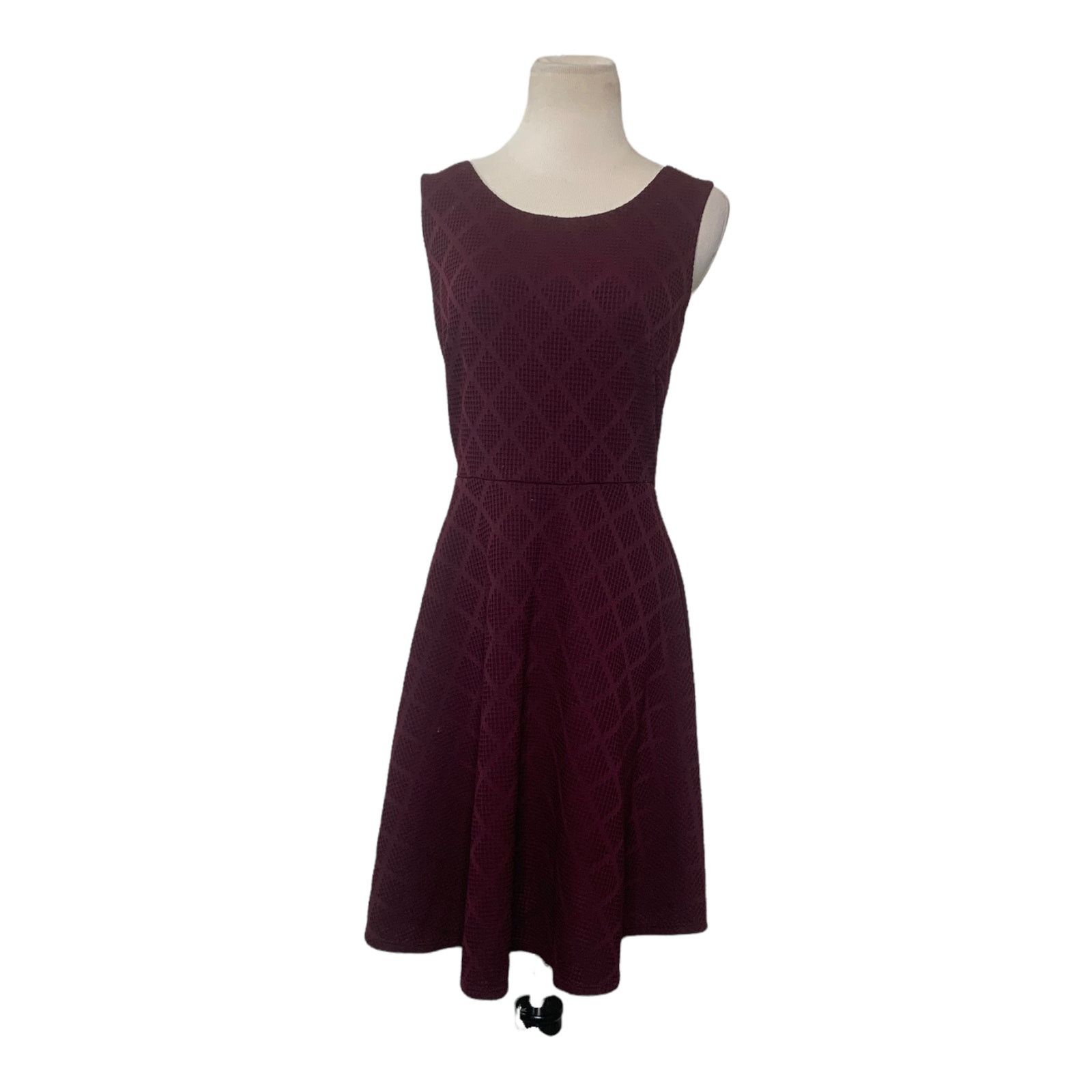 Anthropologie Le Lis sleeveless A-line purple mini dress size small Size S / US 4 / IT 40 - 5 Thumbnail