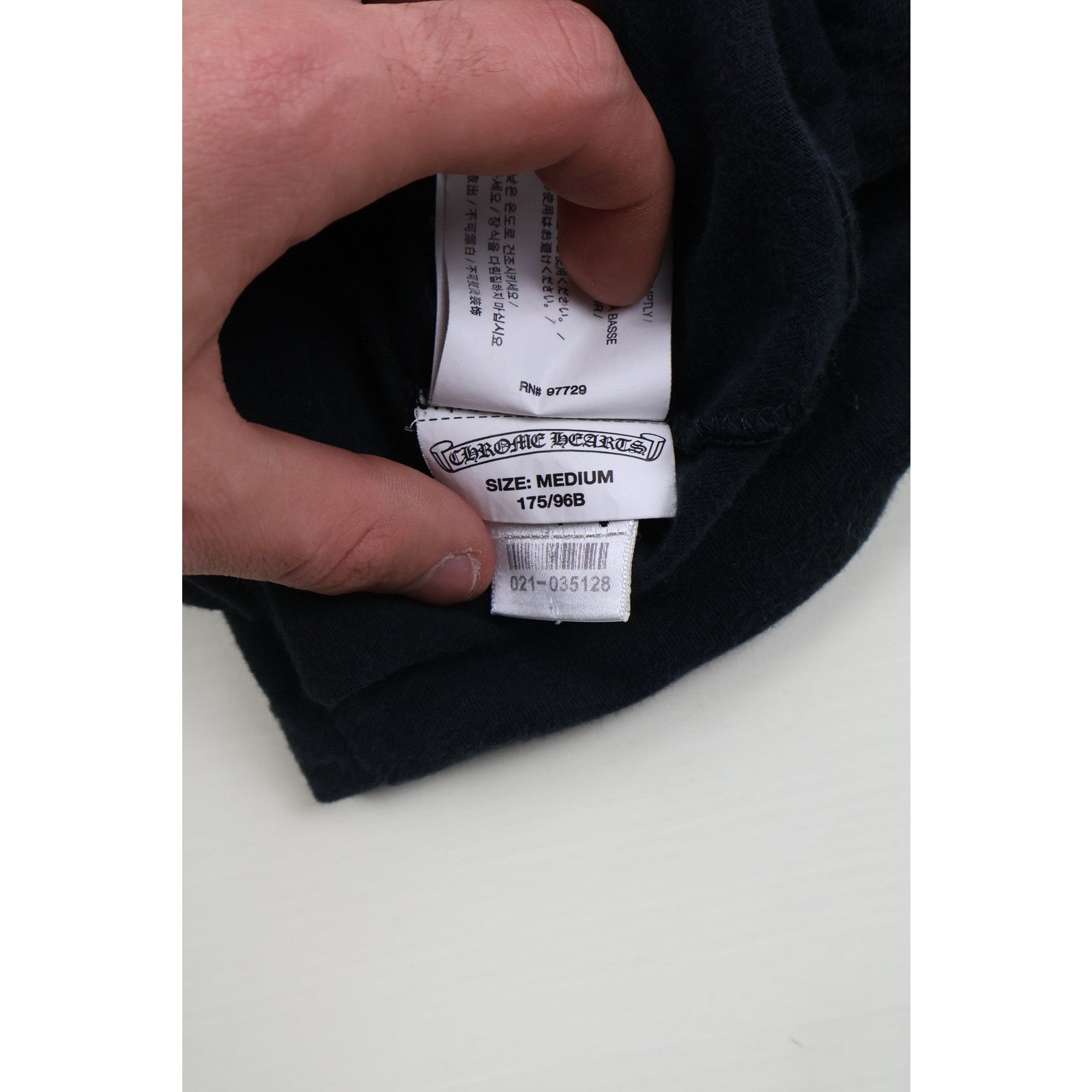 Chrome Hearts Scroll Logo Tee