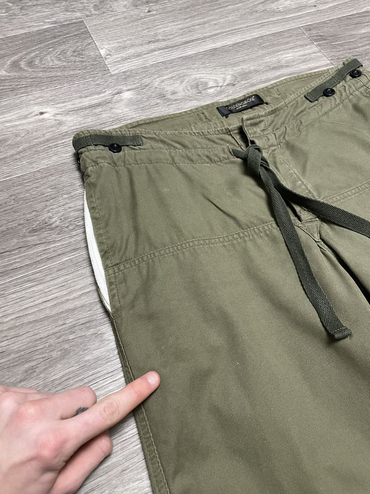 Golden Goose Archive Golden Goose Military Cargo Pants Adjustable Hem Size US 34 / EU 50 - 9 Thumbnail