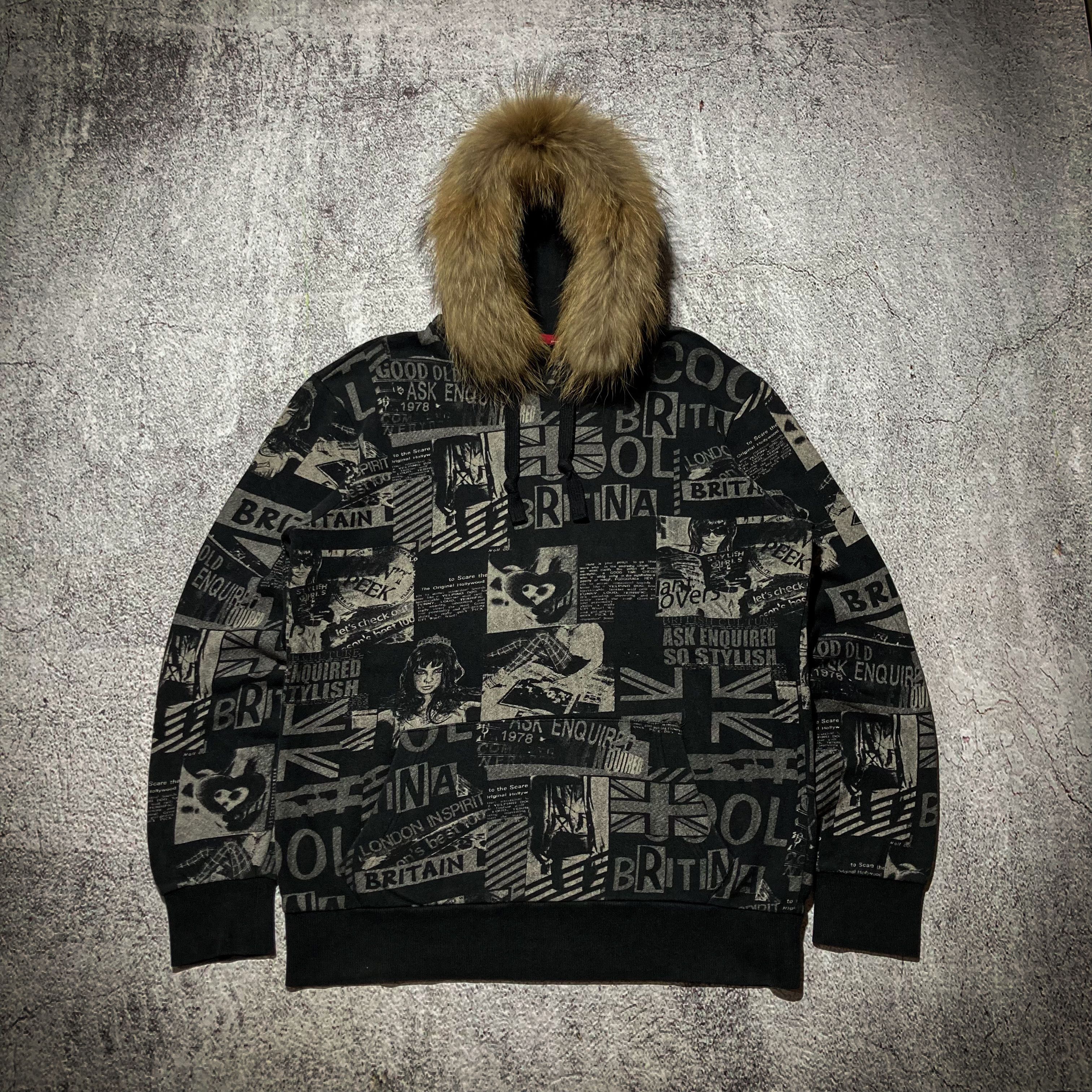 Japanese Brand Soundless era fur hoodie Geaksx | Grailed