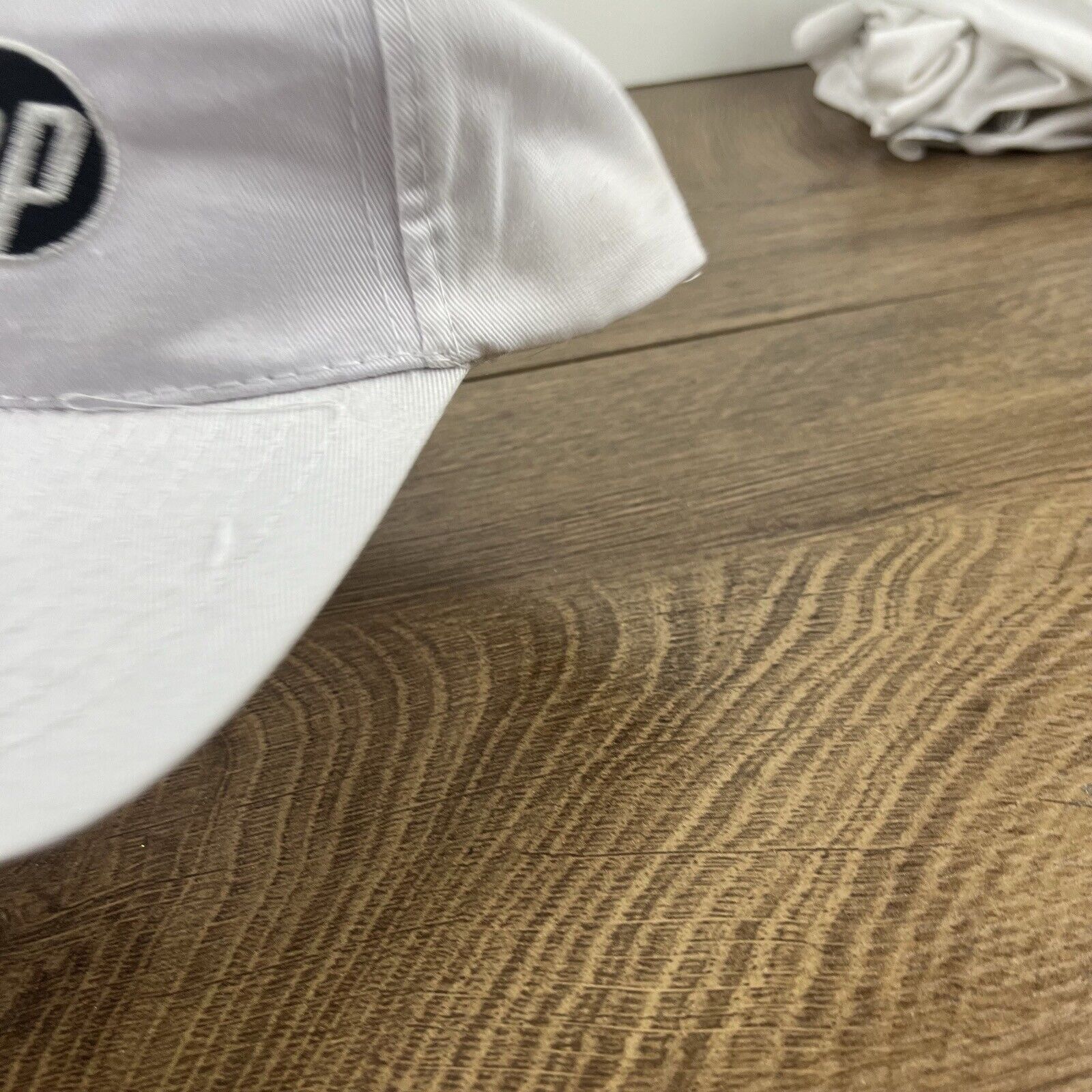 Other Intel HP Hat Baseball Adjustable Hat White Adjustable Hat Ad Size ONE SIZE - 7 Thumbnail
