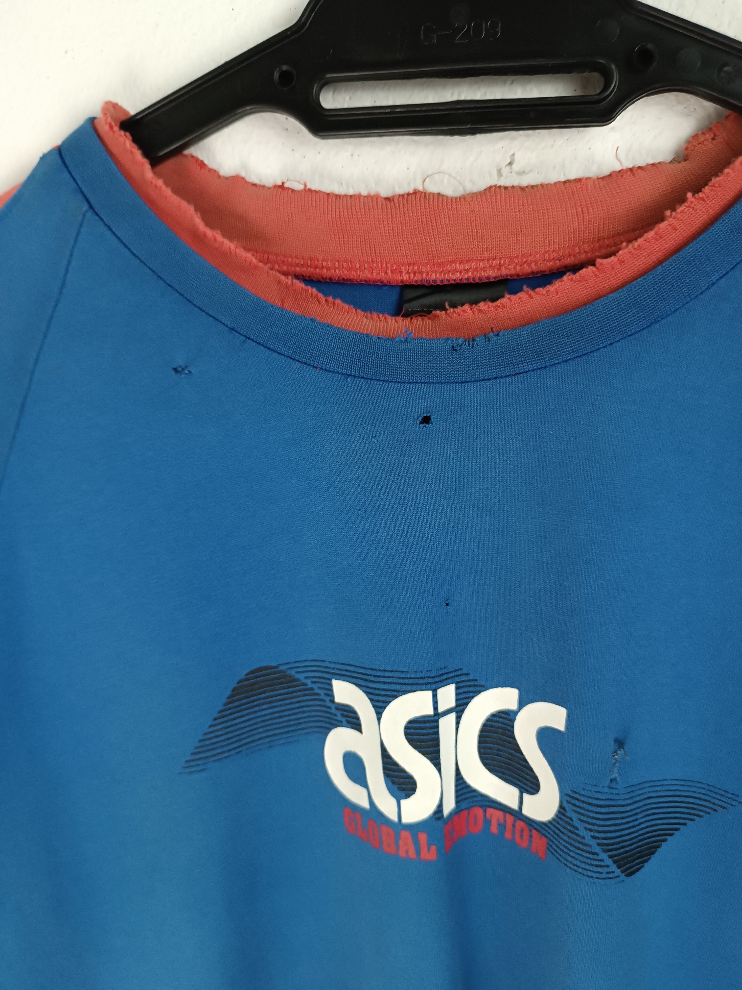 Asics THRASHED VINTAGE 90'S ASICS CLASSIC LOGO VERY RARE Size US S / EU 44-46 / 1 - 13 Thumbnail