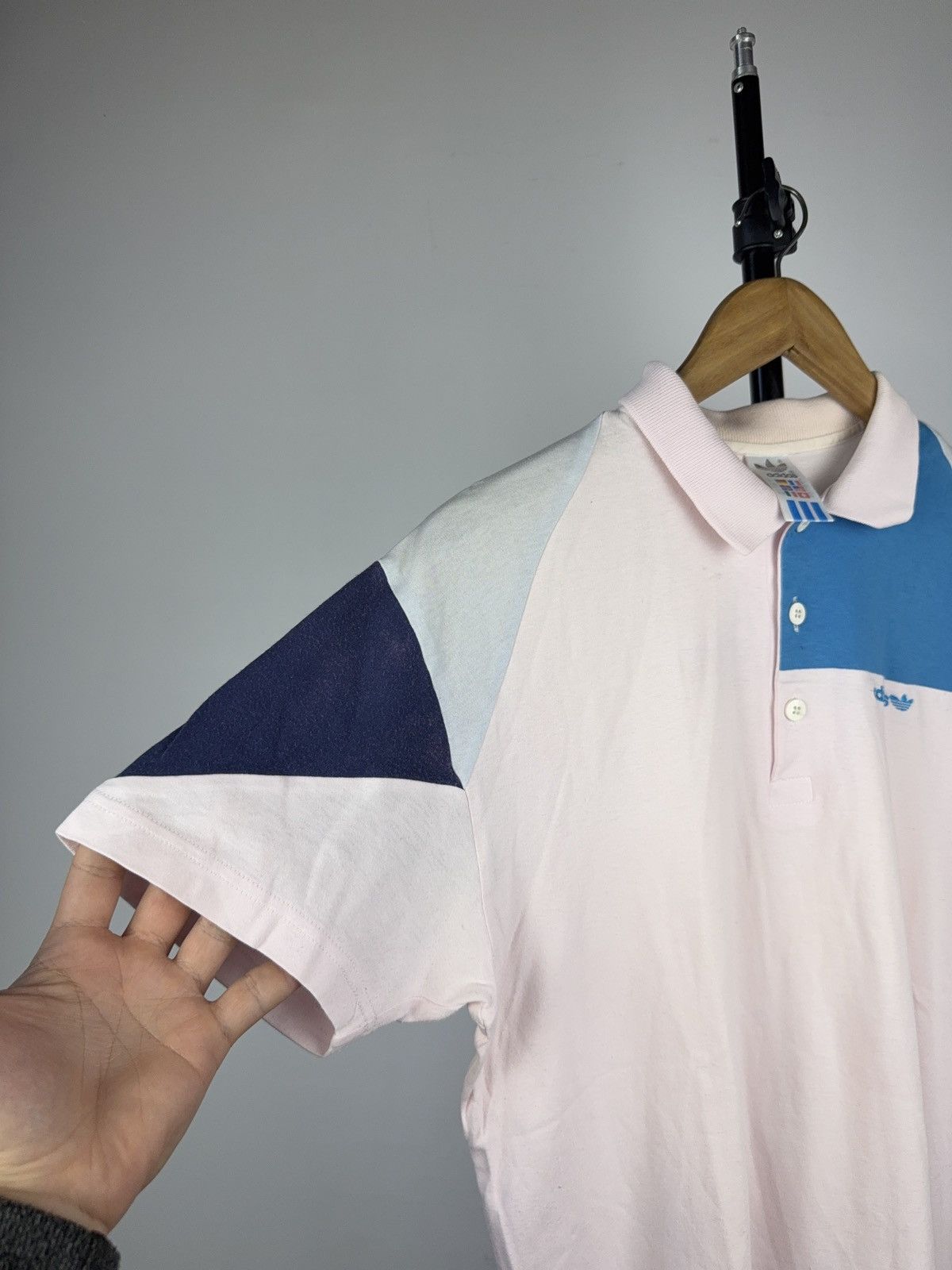 Adidas Archive Rare Vintage Adidas Polo Made in West Germany 80s Size US M / EU 48-50 / 2 - 9 Thumbnail