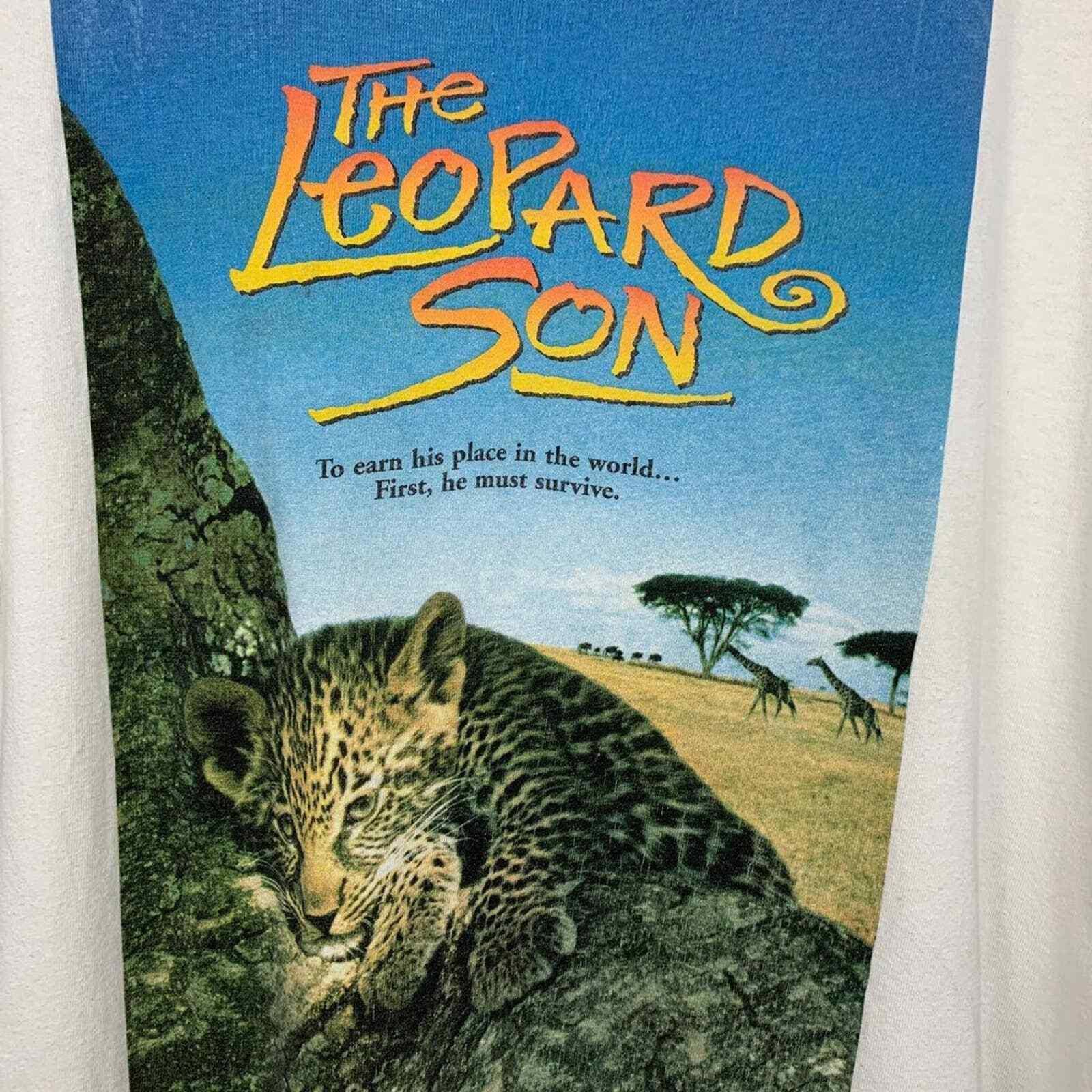 Other Vintage 90s Discovery Channel The Leopard Son T Shirt Large Size US L / EU 52-54 / 3 - 2 Thumbnail