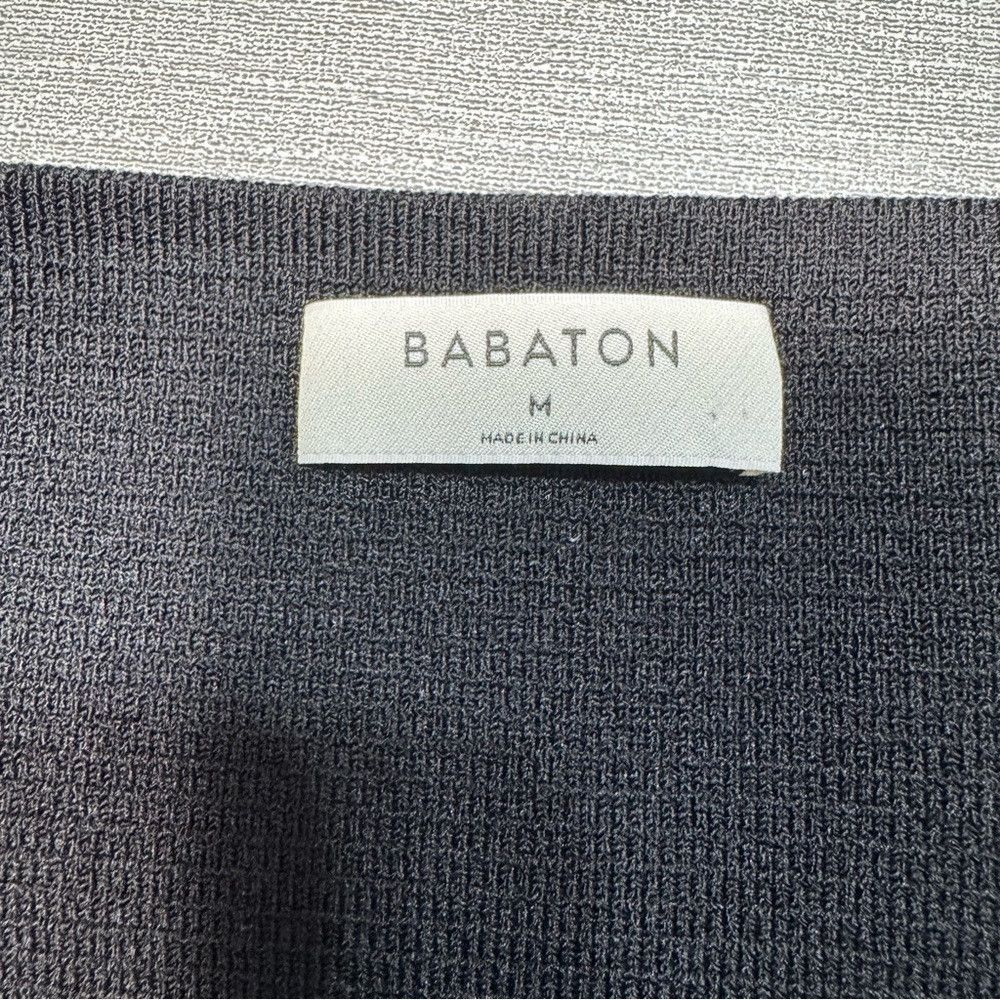 Other New Babaton Sculpt Knit Mini Black Skirt Size M Size 30" / US 8 / IT 44 - 4 Thumbnail