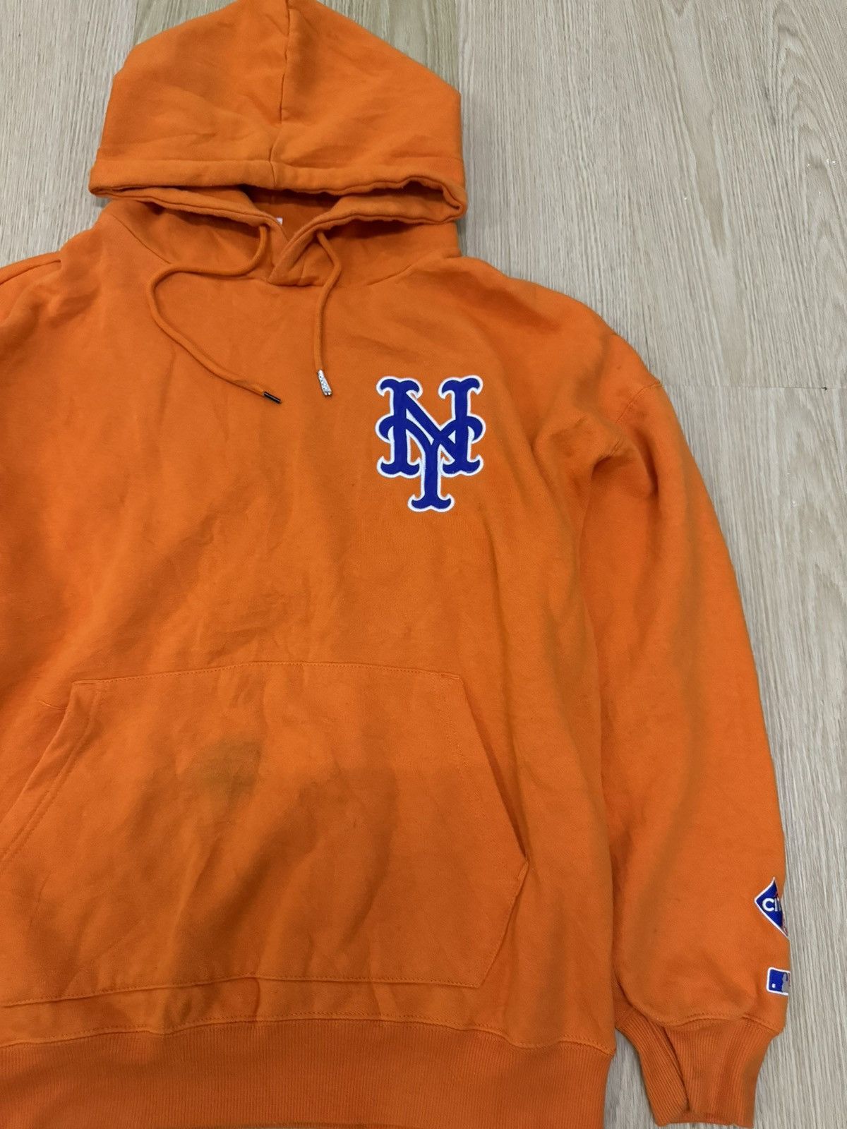 MLB New York Yankees Embroidered logo pullover hoodie Size US XL / EU 56 / 4 - 3 Thumbnail
