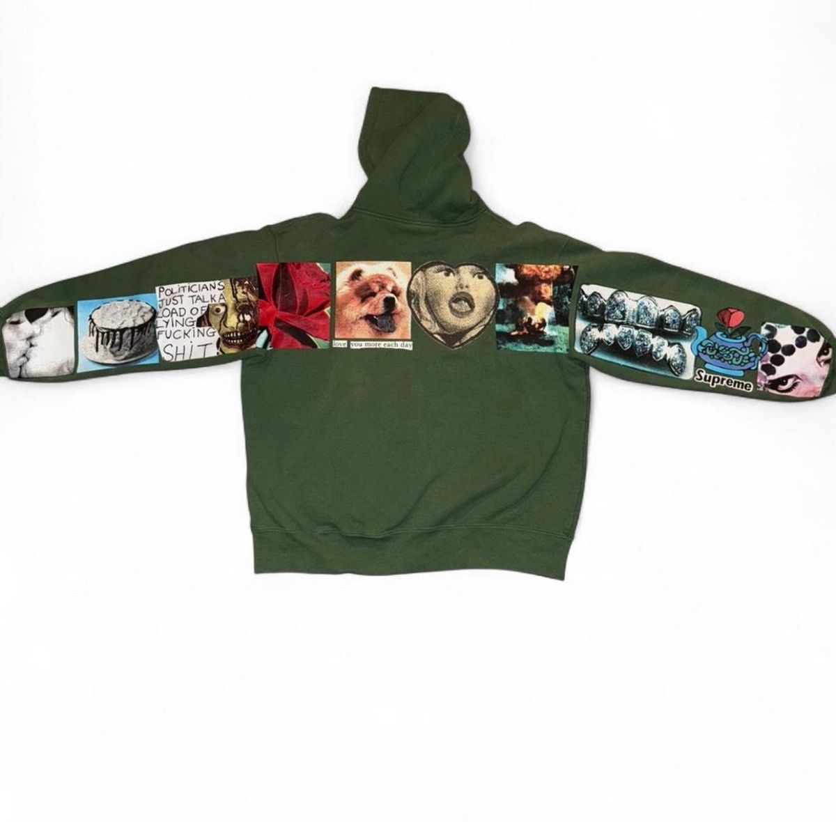 Supreme SUPREME SPREAD ZIP UP HOODED SWEATSHIRT Size US L / EU 52-54 / 3 - 2 Thumbnail