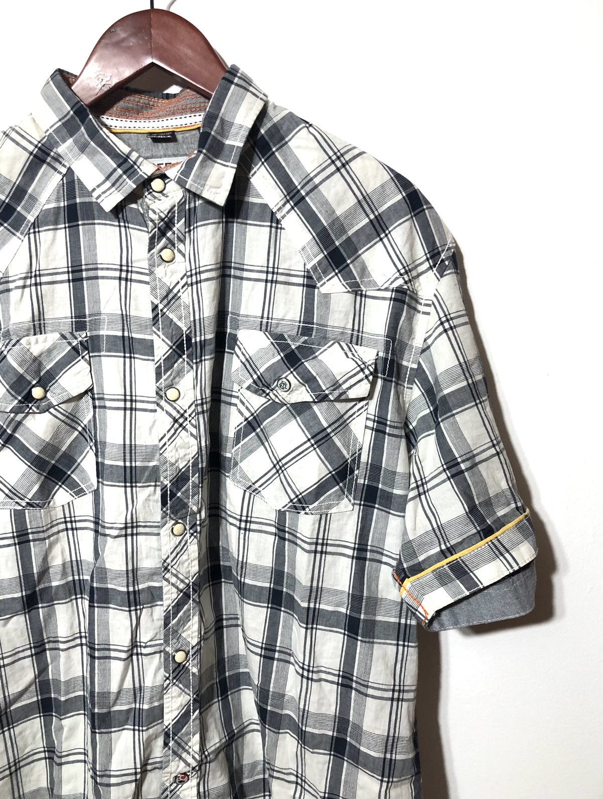 Buffalo David Bitton Buffalo David Bitton western style button shirt premium XXL Size US XXL / EU 58 / 5 - 2 Thumbnail