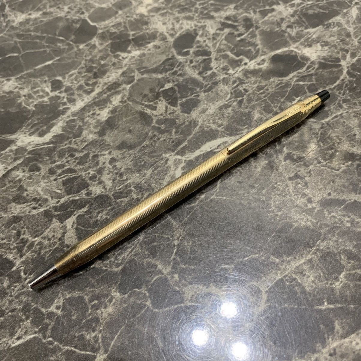 Vintage 10KT Gold Filler ballpen Cross Mase In Usa Size ONE SIZE - 1 Thumbnail