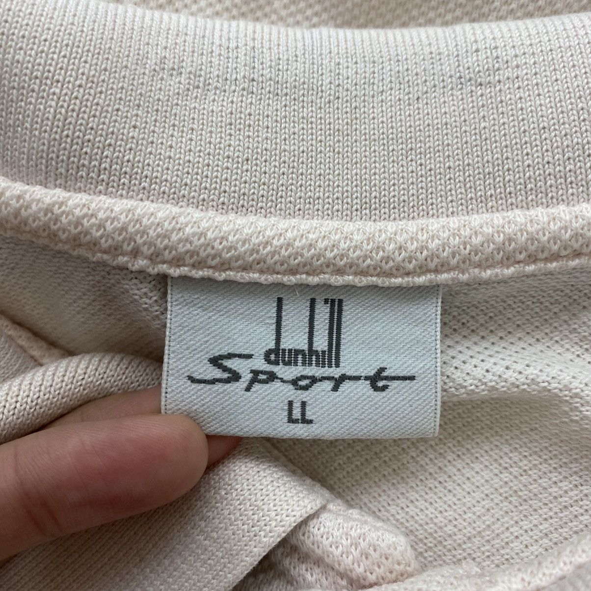 Vintage Vintage DUNHILL PARIS SPORT Pink Baggy Polo Tee Shirt Top Size L / US 10 / IT 46 - 5 Thumbnail
