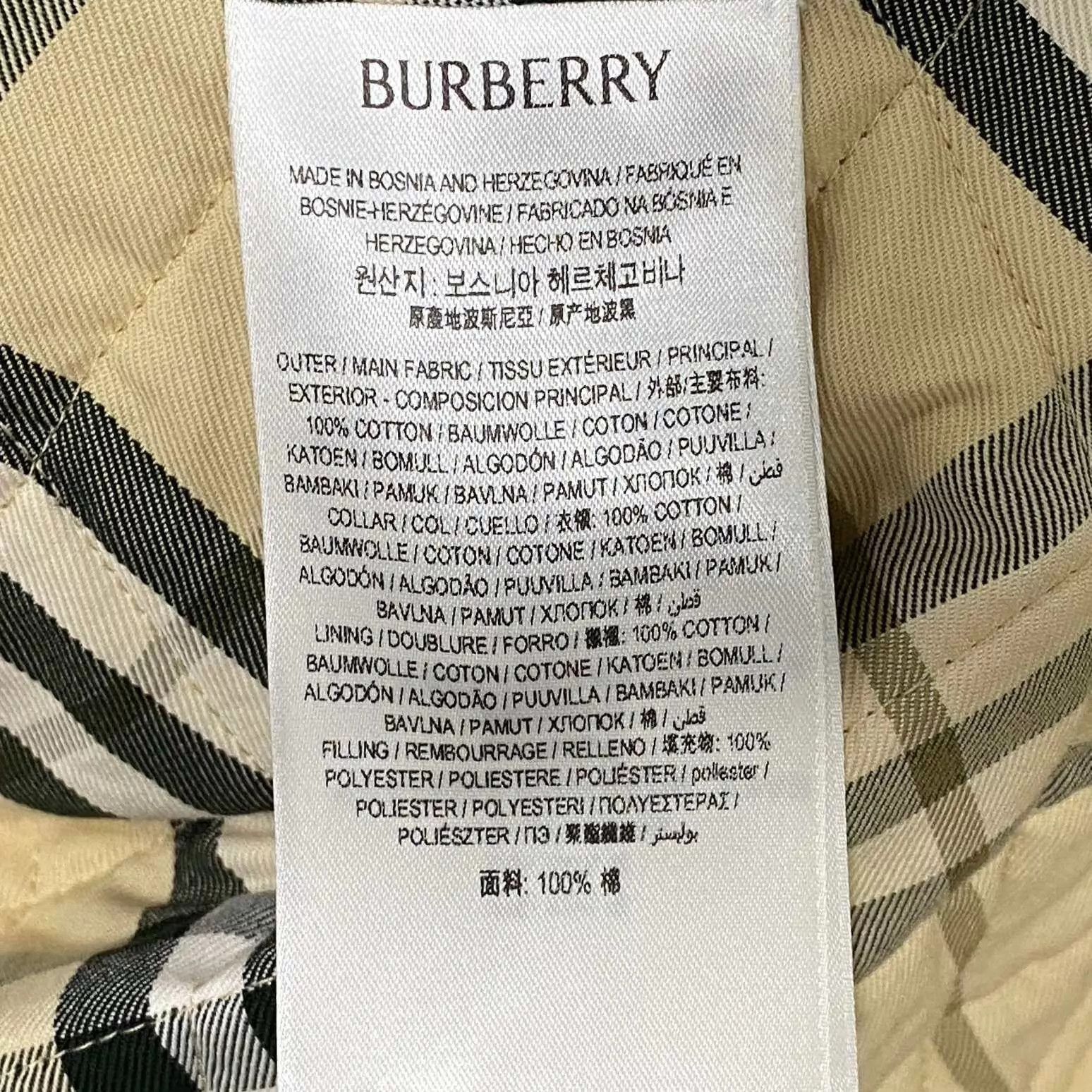 Burberry Burberry Check Quilted Cotton Puffer Jacket L 99 New Size US L / EU 52-54 / 3 - 5 Thumbnail