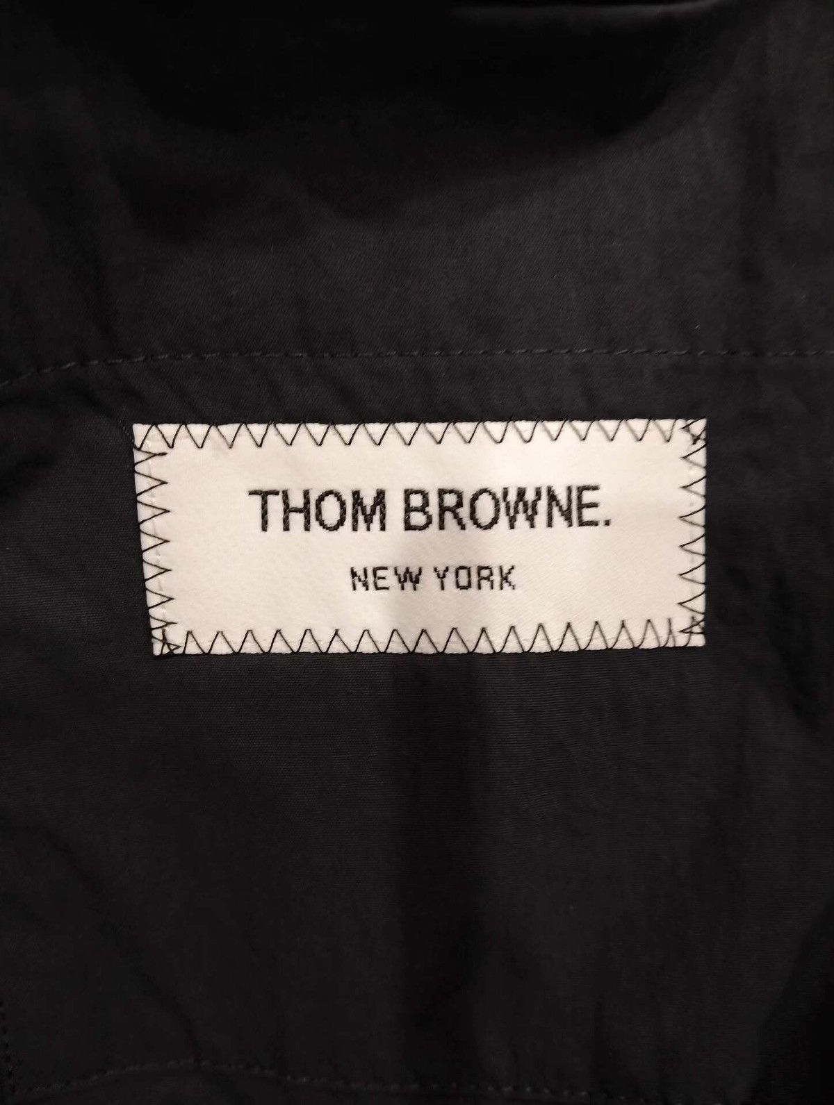 Thom Browne Thom Browne Nylon Armband Shirt Jacket Size US L / EU 52-54 / 3 - 4 Thumbnail