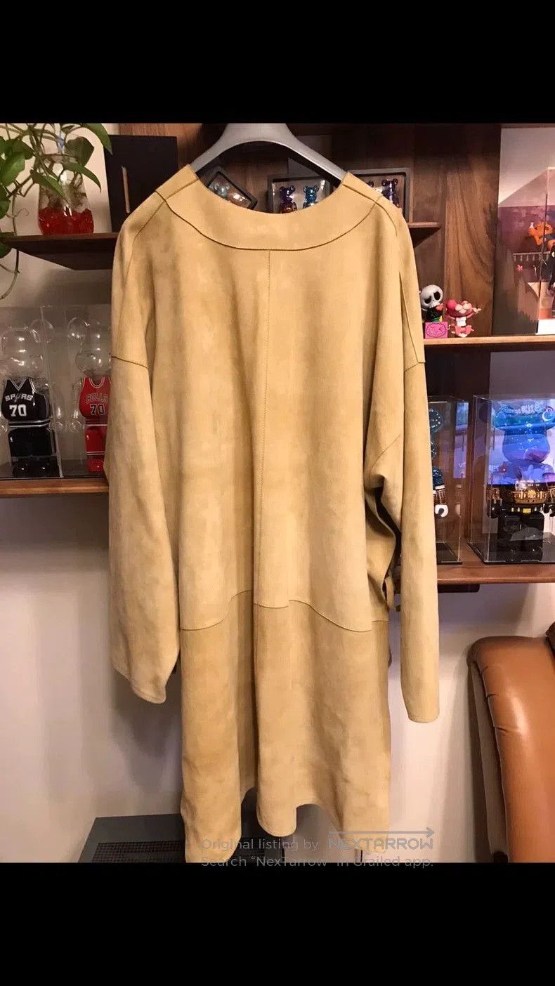 Loewe Loewe Leather Pullover Long Shirt Jacket. Size US L / EU 52-54 / 3 - 2 Thumbnail
