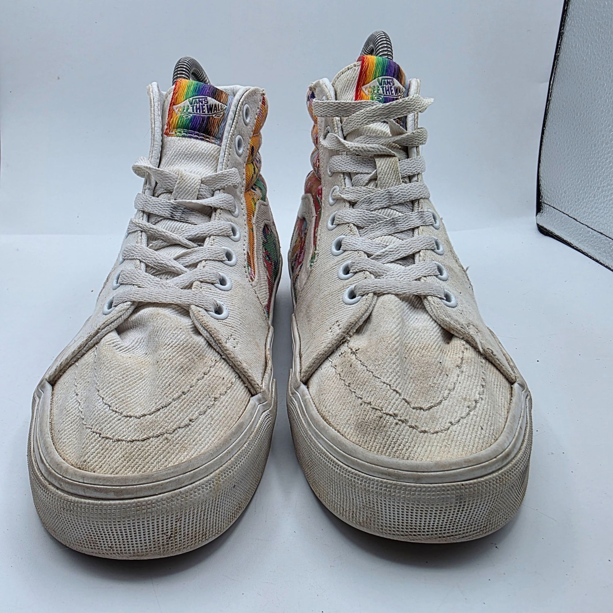 Vans Vans Sk8-Hi Together As Ourselves Womens Size 8.5 White Snea Size US 8.5 / IT 38.5 - 13 Thumbnail