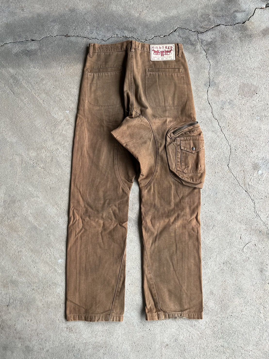 Japanese Brand 🔥Vintage a.n.b'SRED Tactical Multiple Cargo Pocket Pants Size US 30 / EU 46 - 12 Thumbnail