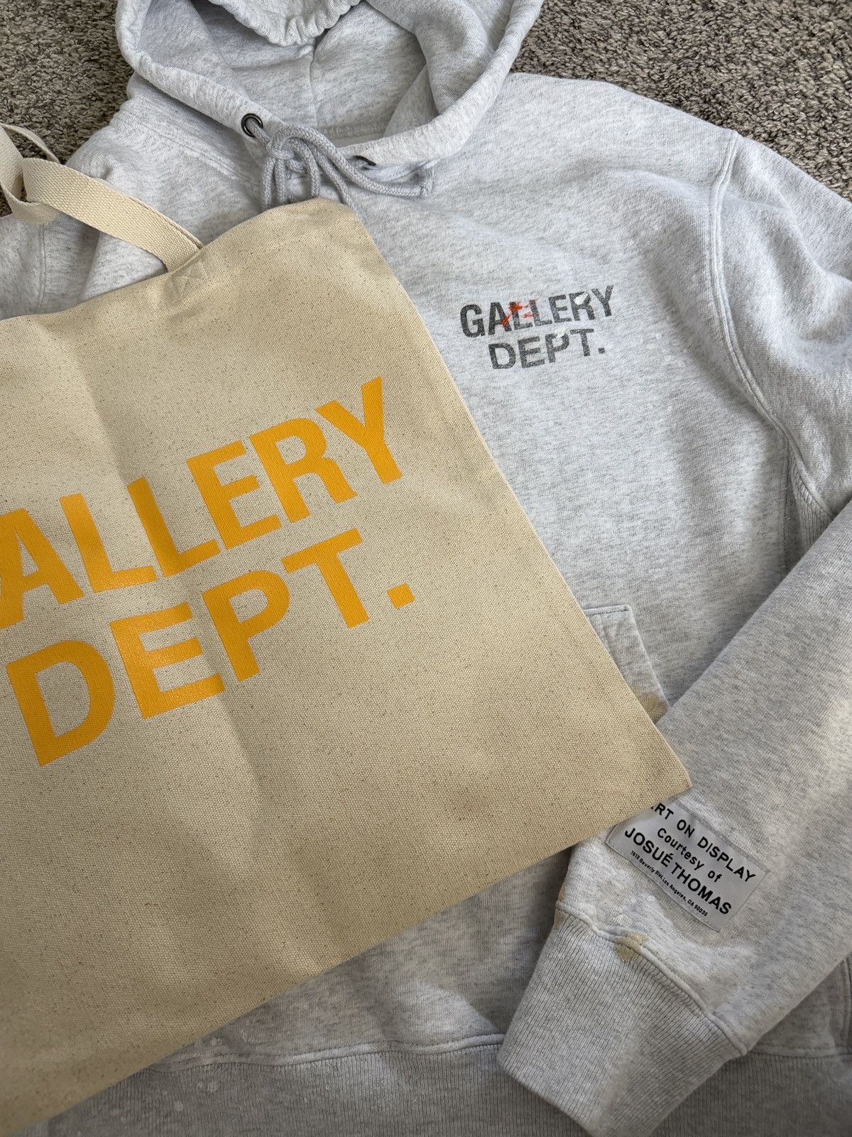 Gallery Dept. Gallery Dept Paint Logo Hoodie Size US M / EU 48-50 / 2 - 10 Thumbnail