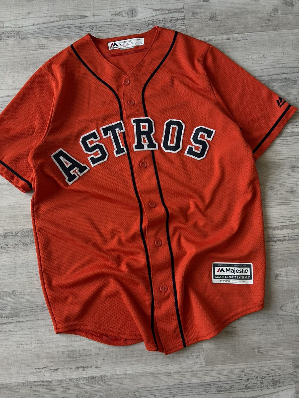 Vintage Vintage MLB Houston Astros Stitched Baseball Jersey Size US S / EU 44-46 / 1 - 1 Preview