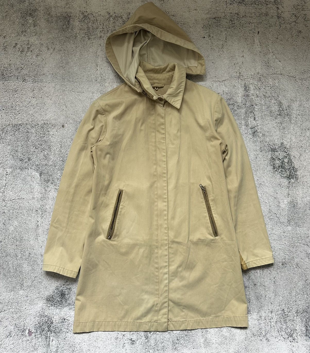 Moncler Moncler Zip Hooded Light Coat Size M / US 6-8 / IT 42-44 - 1 Thumbnail