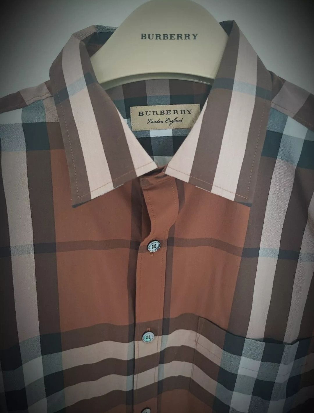 Burberry 🔥Rare Burberry shirt Size S🔥 Size US S / EU 44-46 / 1 - 1 Thumbnail