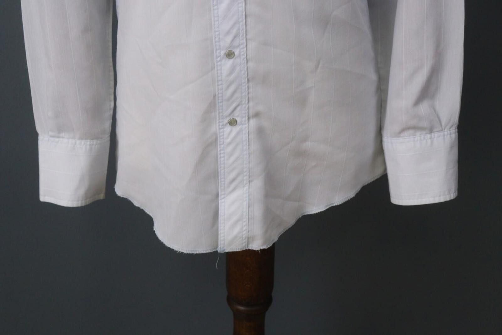 Wrangler Wrangler Blue Collared Snap Front Western Shirt Size M Size US M / EU 48-50 / 2 - 3 Thumbnail