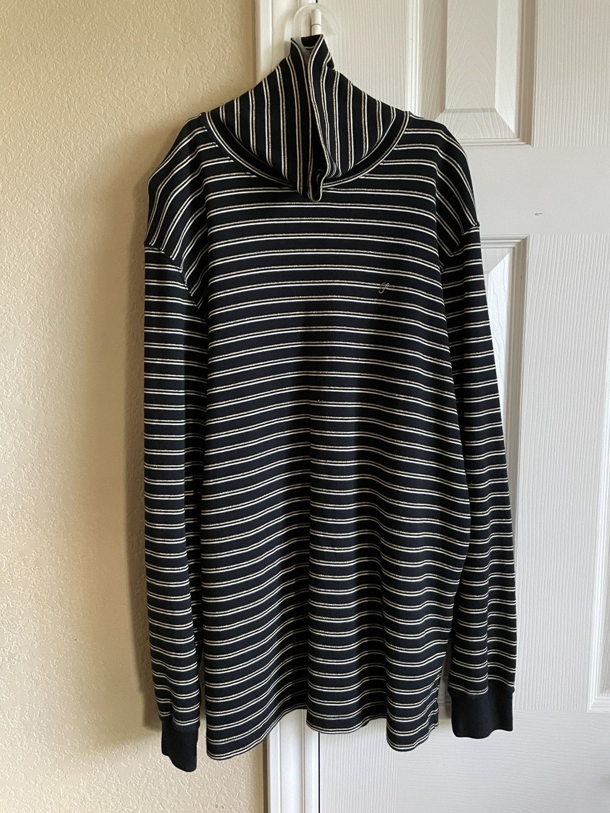 Supreme RARE 2016 Supreme Goldstripe Turtleneck Size US M / EU 48-50 / 2 - 3 Thumbnail