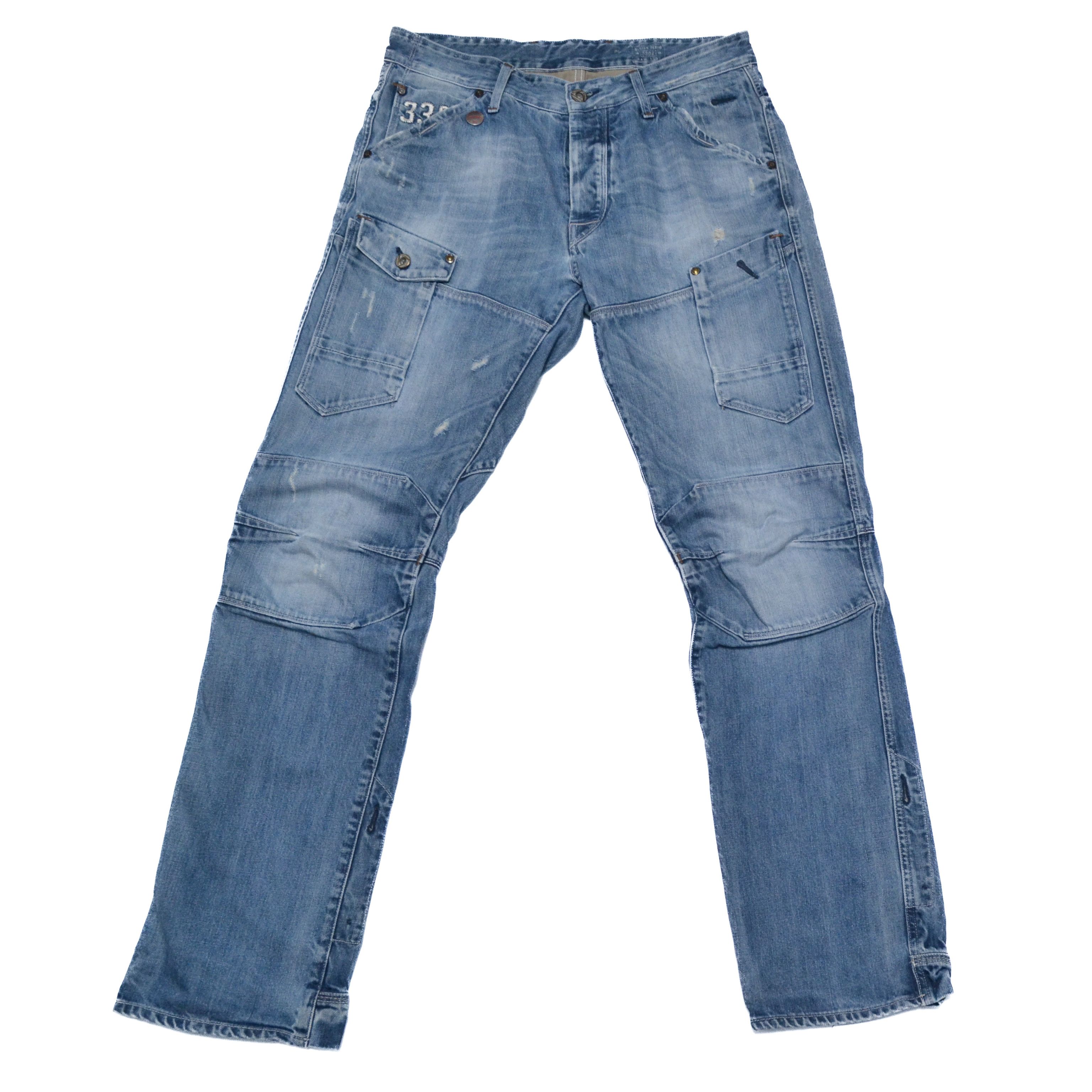 G-Star G-Star Y2K General 3D Tapered Men’s Blue Multi-pocket Jeans Size US 34 / EU 50 - 1 Thumbnail