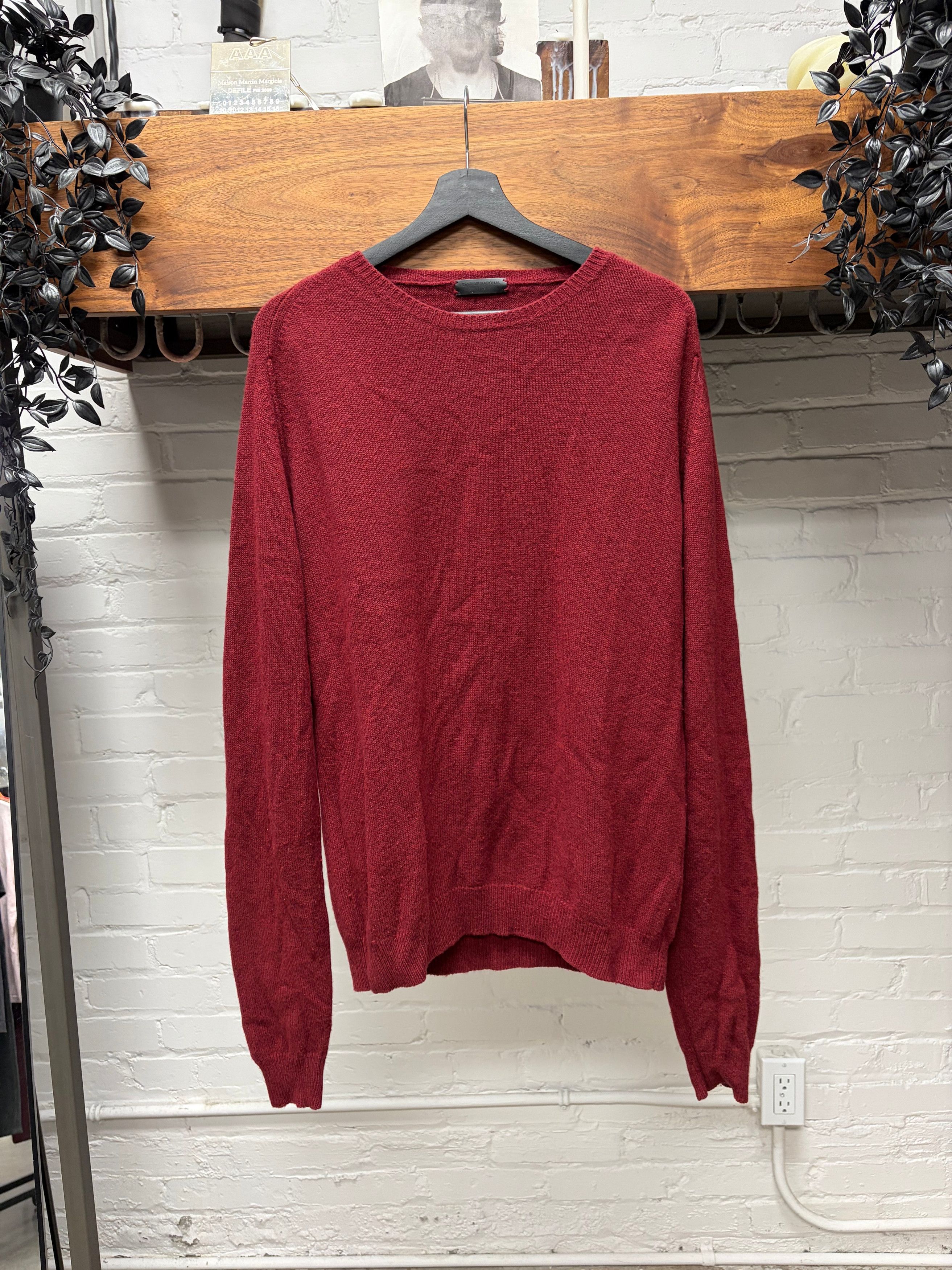 Costume National Costume National Homme ‘Burnt Red’ 100% Wool Sweater Size US L / EU 52-54 / 3 - 1 Thumbnail