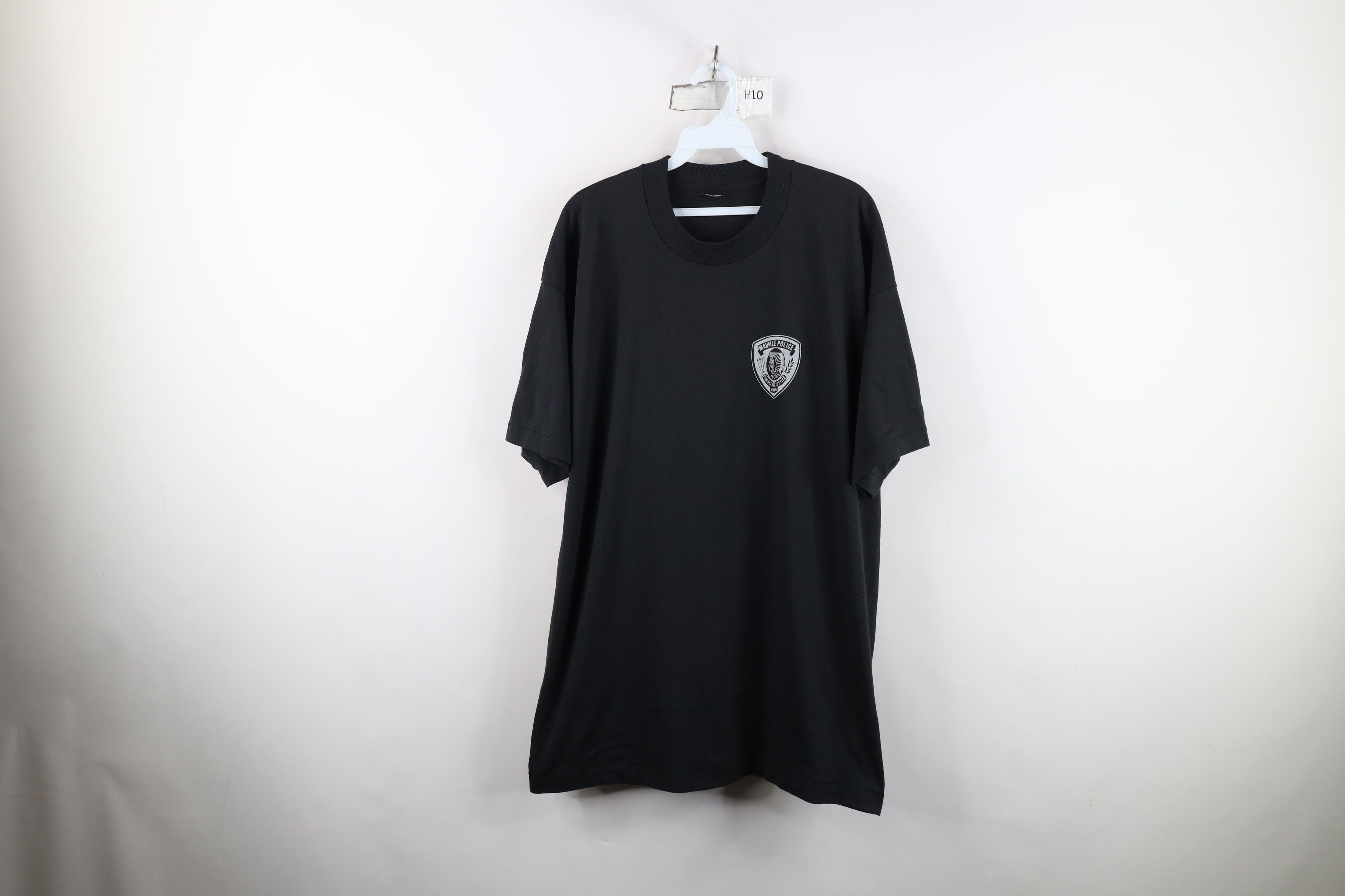 Vintage Vintage 80s 90s Streetwear Maumee Police Ohio T-Shirt USA Size US XXL / EU 58 / 5 - 1 Thumbnail
