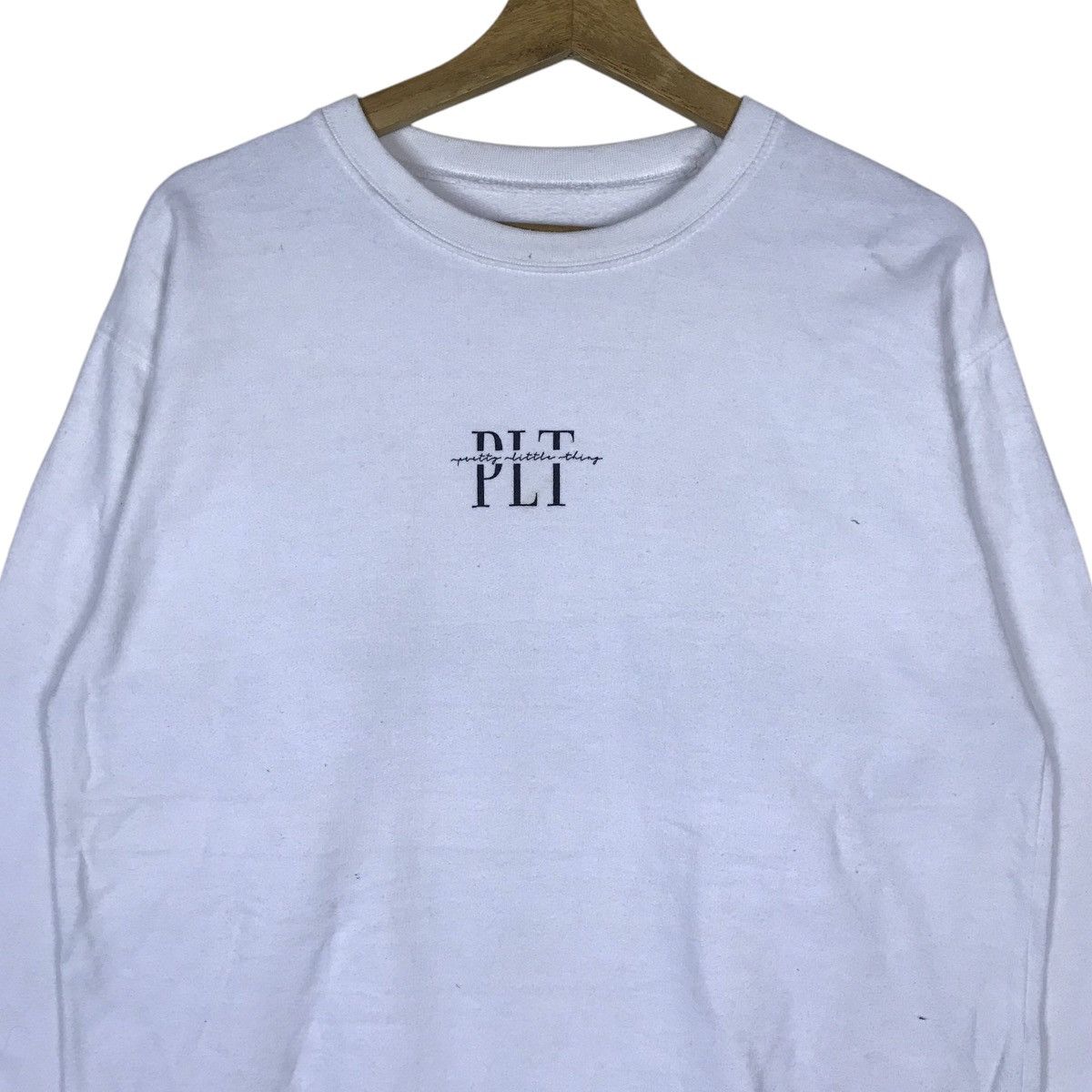 Vintage Vintage Pretty Little Things Spell Out Pullover Jumper Size US M / EU 48-50 / 2 - 2 Thumbnail