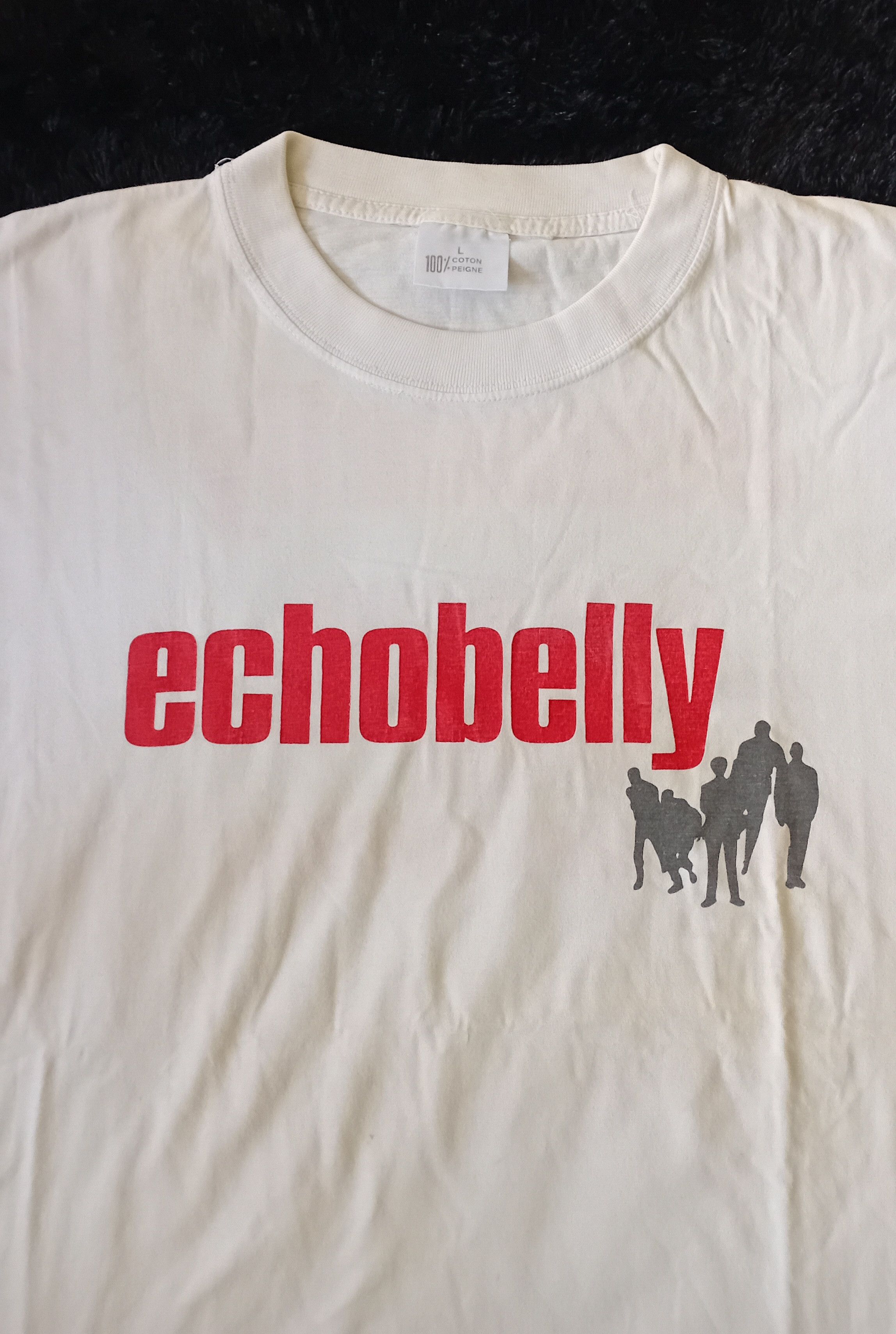 Band Tees × Vintage Vintage Echobelly Tour 1994 Shirt Oasis Elastica Size US XL / EU 56 / 4 - 2 Thumbnail