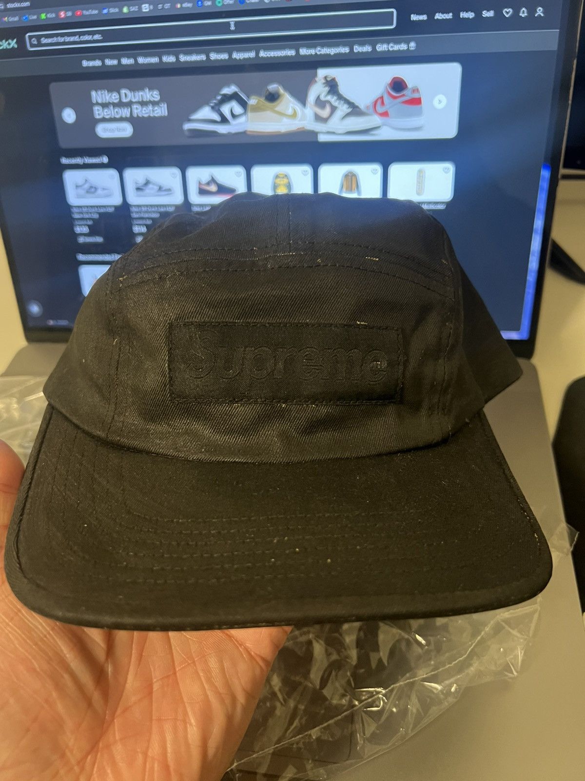 Supreme Supreme MM6 Maison Margiela Painted Camp cap Size ONE SIZE - 2 Thumbnail