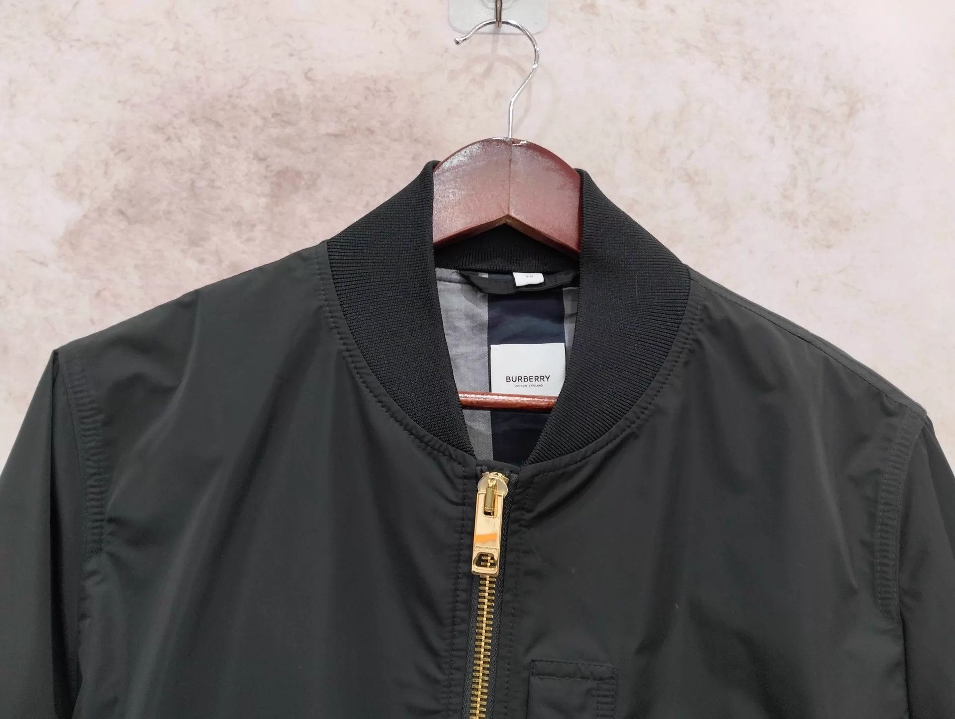 Burberry Burberry Black Sleeve Logo Print Jacket Size 48 Size US M / EU 48-50 / 2 - 3 Thumbnail