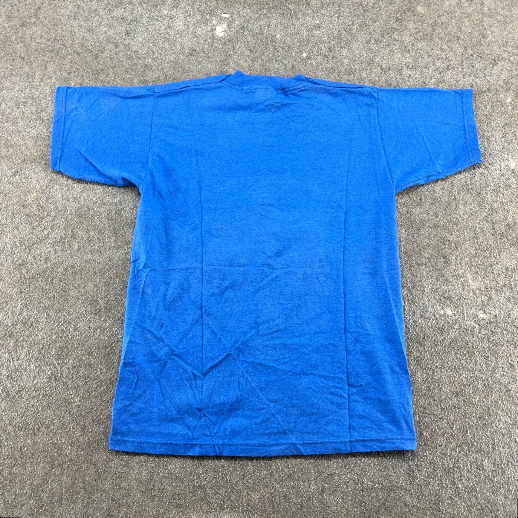 Fruit Of The Loom VINTAGE Cub Scout Circus Shirt Mens M Blue Crew Neck Pullover Graphic BSA 90s Size US M / EU 48-50 / 2 - 3 Thumbnail