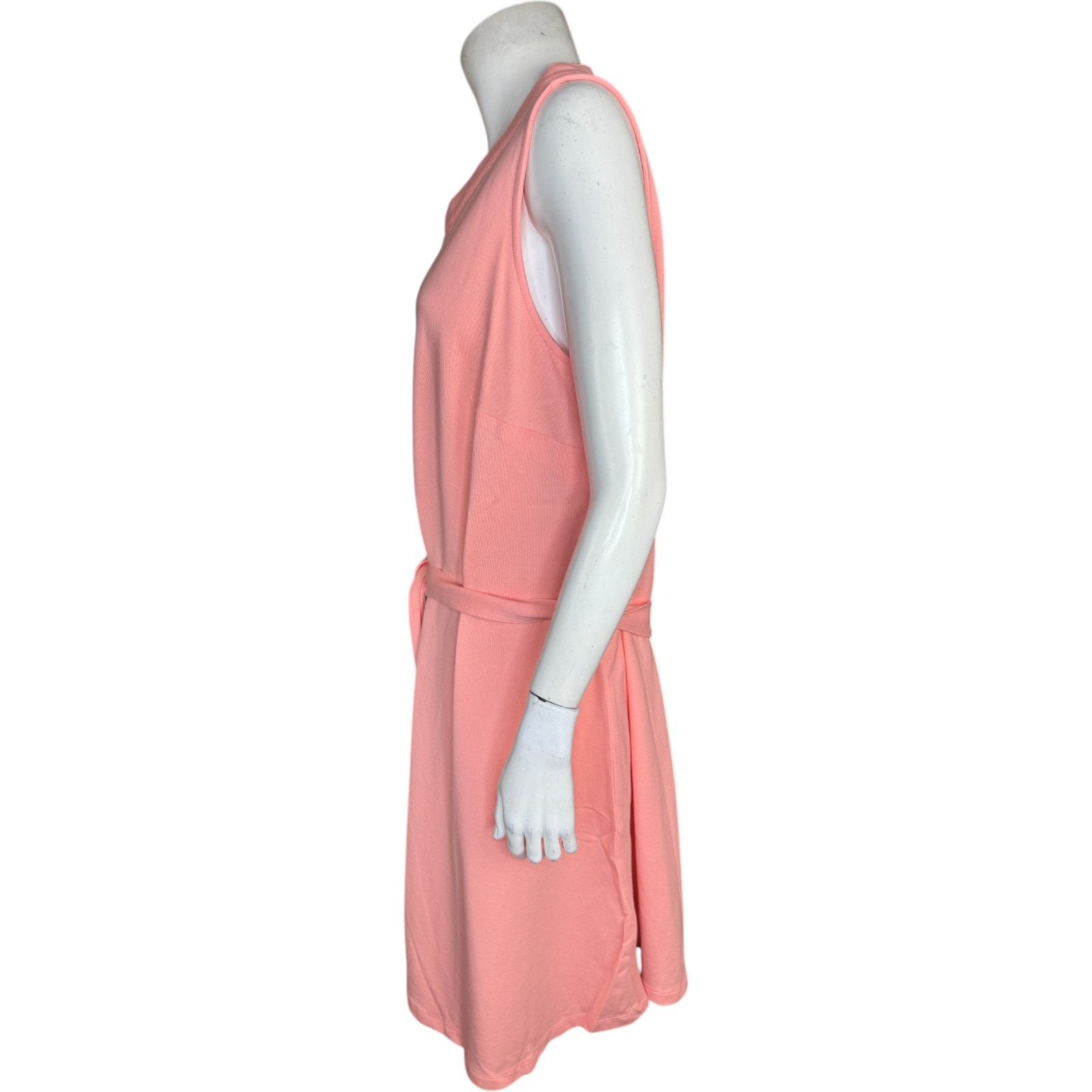 Isaac Mizrahi Isaac Mizrahi Live Paradise Peach Sleeveless Dress 1X Size XL / US 12-14 / IT 48-50 - 5 Thumbnail