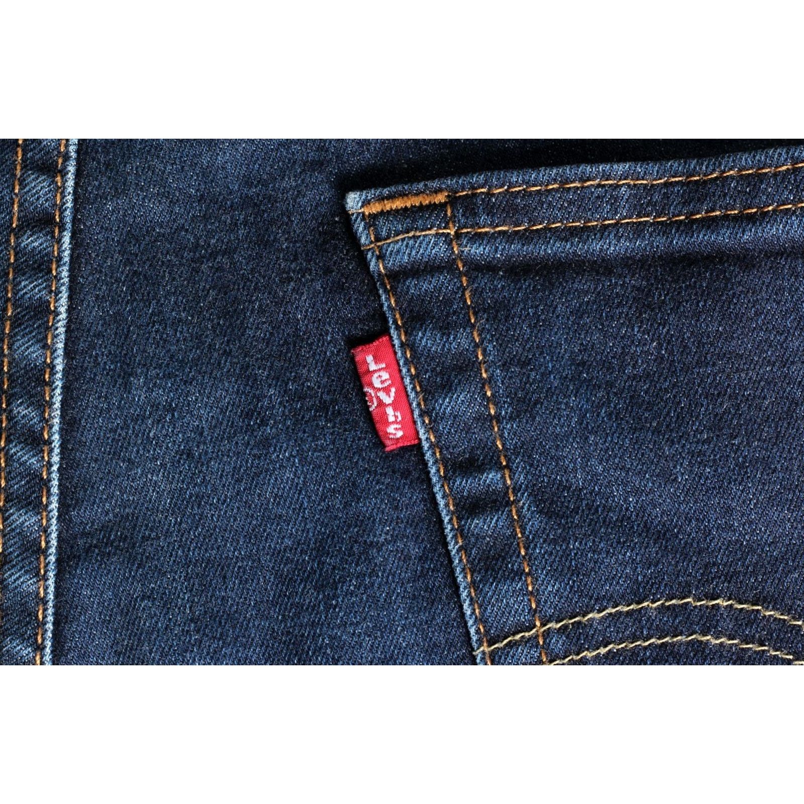 Levi's LEVI’S 502 Jeans Men W33 L32 Stretch Tapered DZ7754 Denim Blue Regular 5-Pocket Rise Mid Waist 33 Size US 33 - 5 Thumbnail