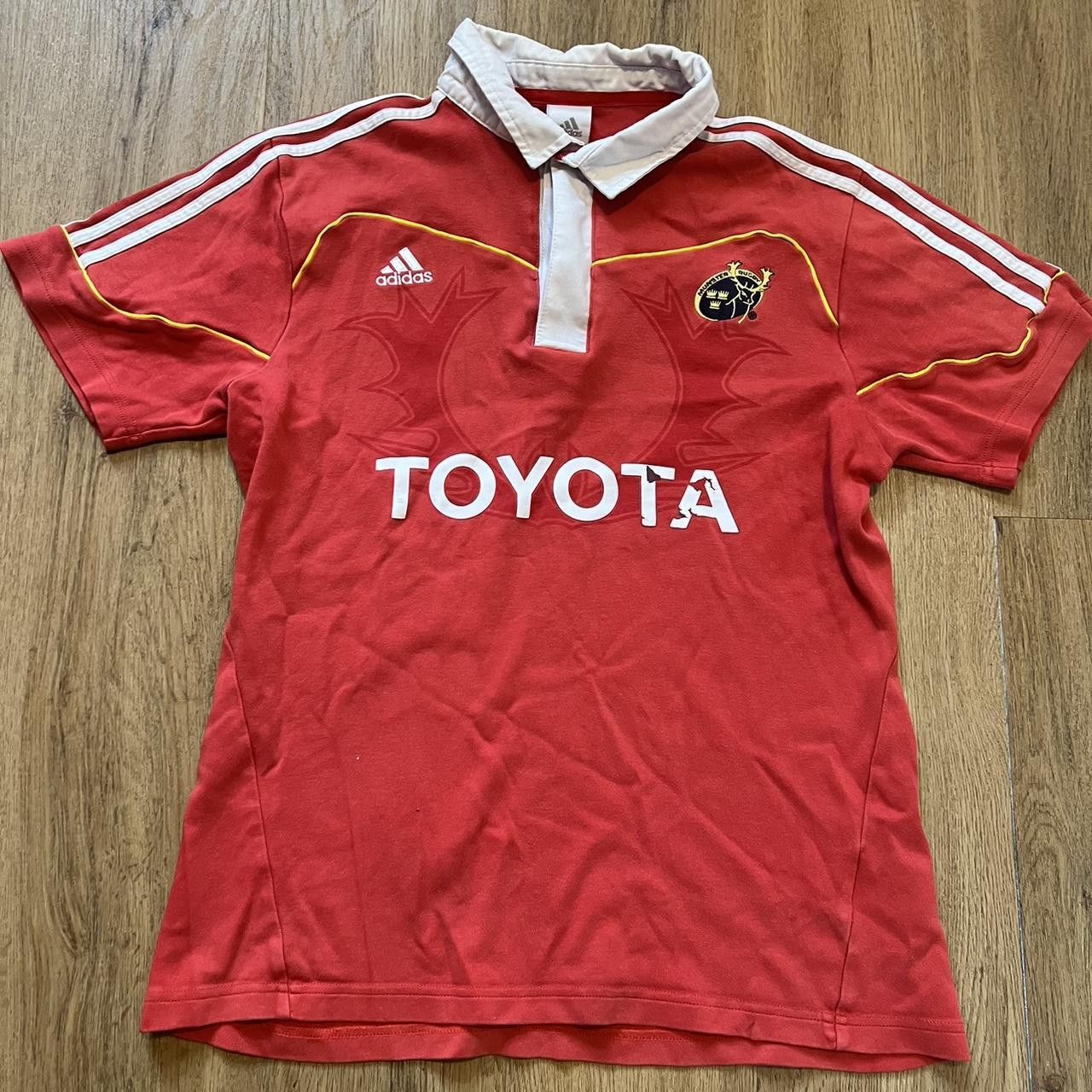 Adidas Adidas Canterbury red rugby shirt #rugby Ireland Size US S / EU 44-46 / 1 - 1 Thumbnail