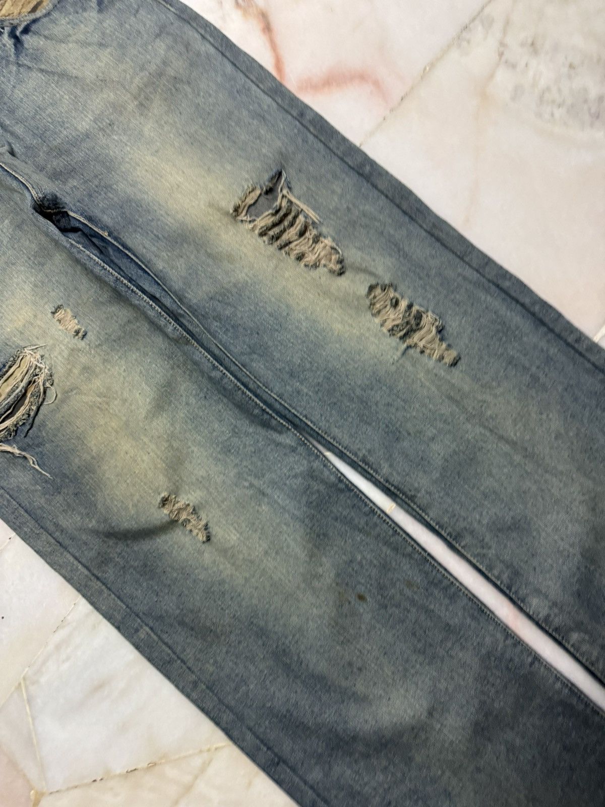 Tornado Mart ❗️BIG SIZE❗️GRUNGE APACHE VINTAGE & DENIM GS-115 MUDMAX CRAZY Size US 39 - 13 Thumbnail