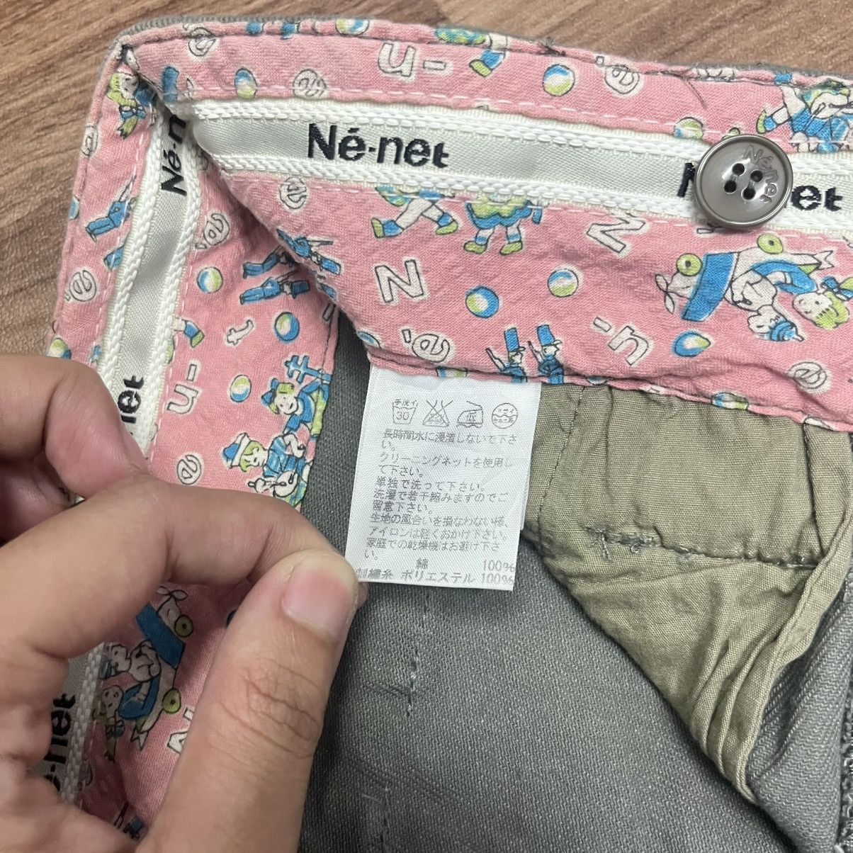Ne-Net Ne-Net Issey Miyake Embroidered Short Pants Size US 30 / EU 46 - 7 Thumbnail