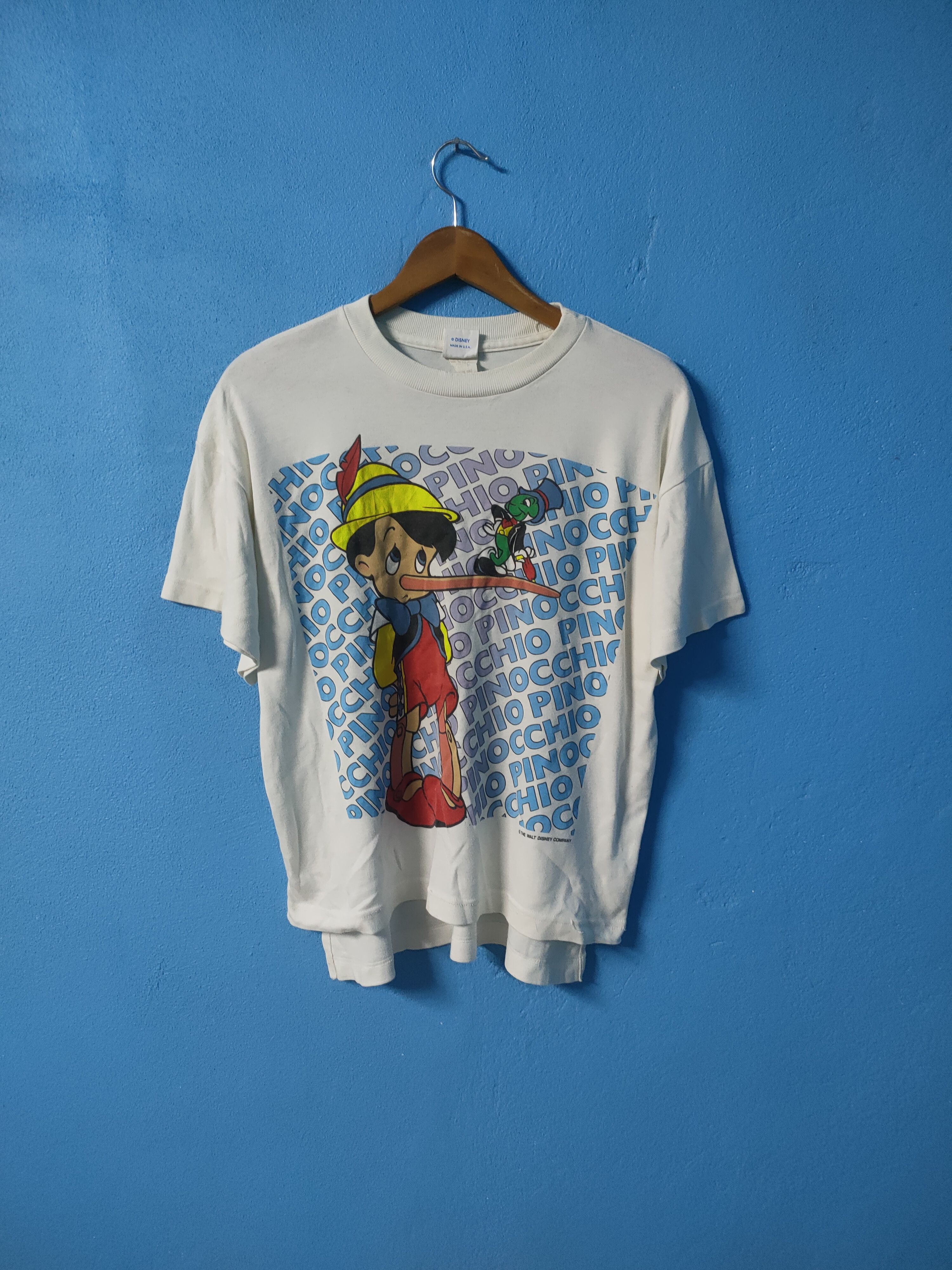 Disney × Vintage vintage PINOCCHIO tshirt Size US S / EU 44-46 / 1 - 1 Thumbnail