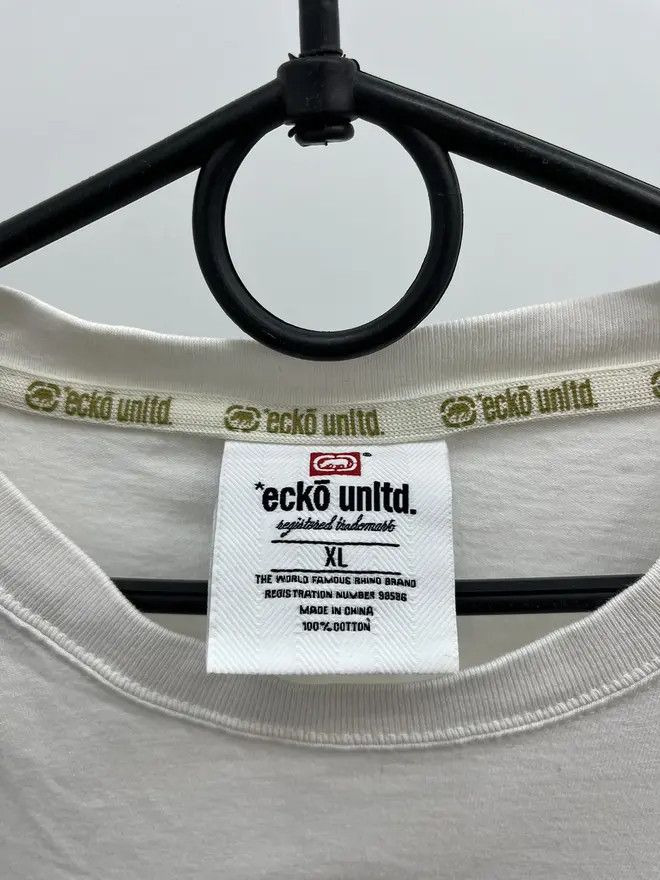 Ecko Unltd. Ecko Unltd Snake Logo Printed Cotton Tee Size US XL / EU 56 / 4 - 4 Thumbnail