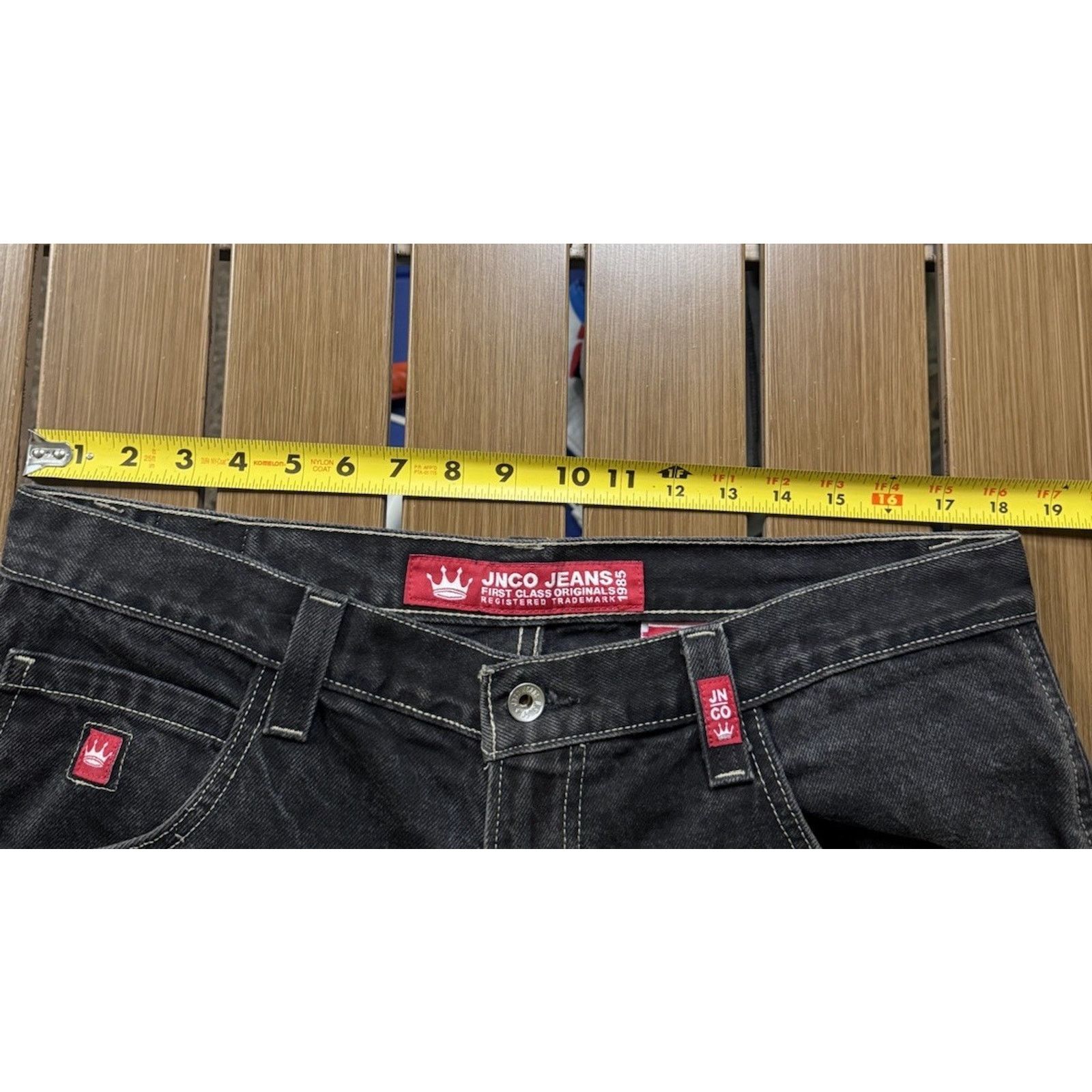 JNCO JNCO Jeans Shorts Mens 36 Baggy panther Embroidered Size US 36 / EU 52 - 6 Thumbnail