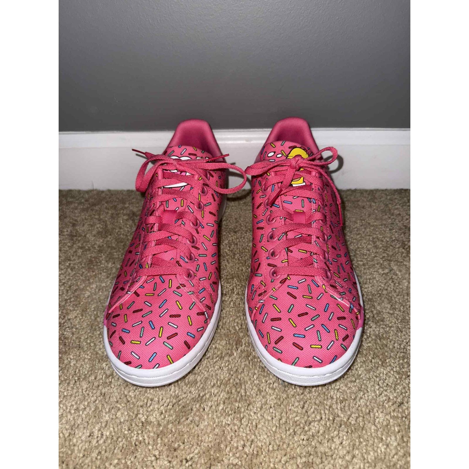 Adidas adidas Stan Smith The Simpsons Donut Sprinkles Sneaker 6.5 Size US 6.5 / IT 36.5 - 5 Thumbnail