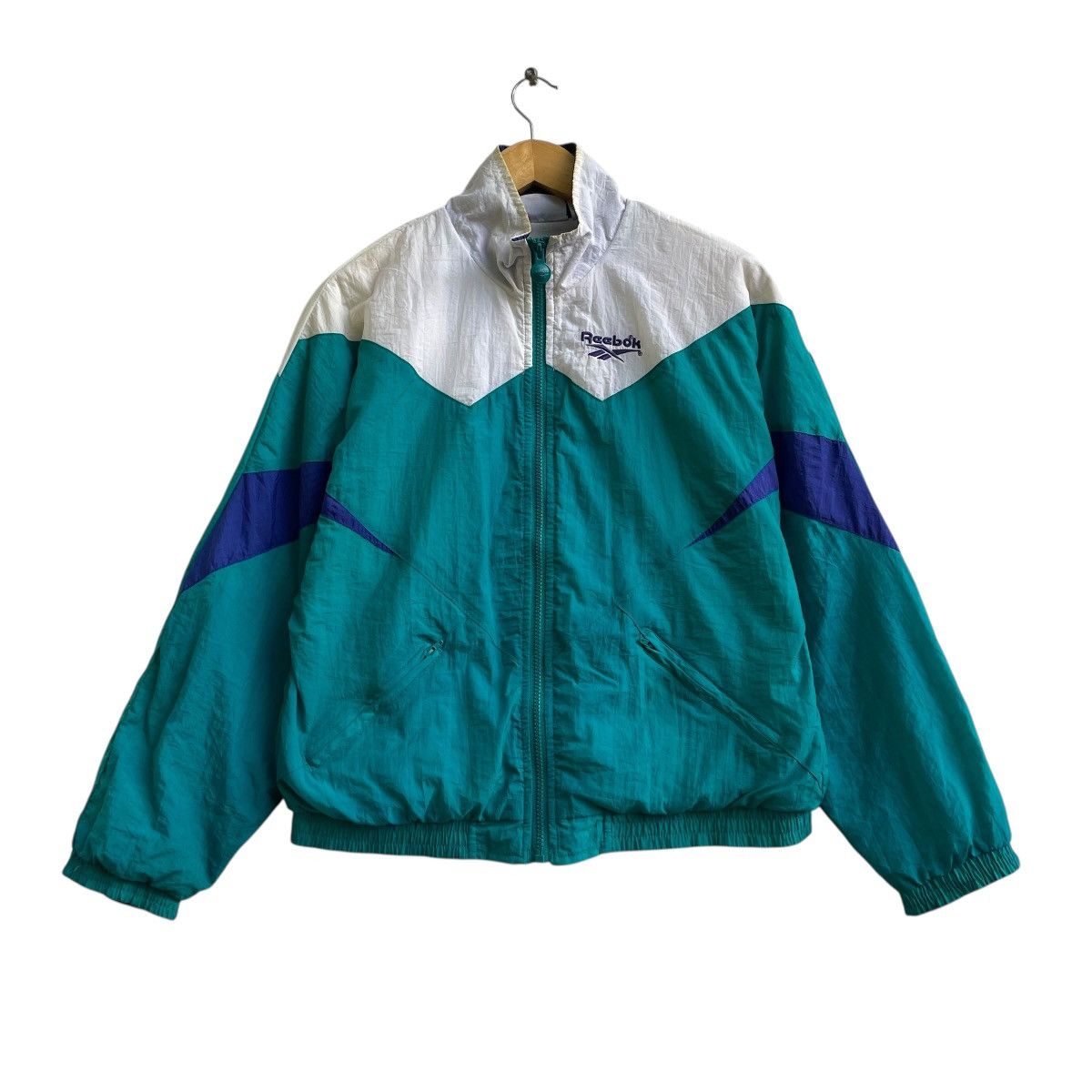 Reebok × Vintage 💥Vintage Reebok Light Jacket Size US M / EU 48-50 / 2 - 1 Thumbnail