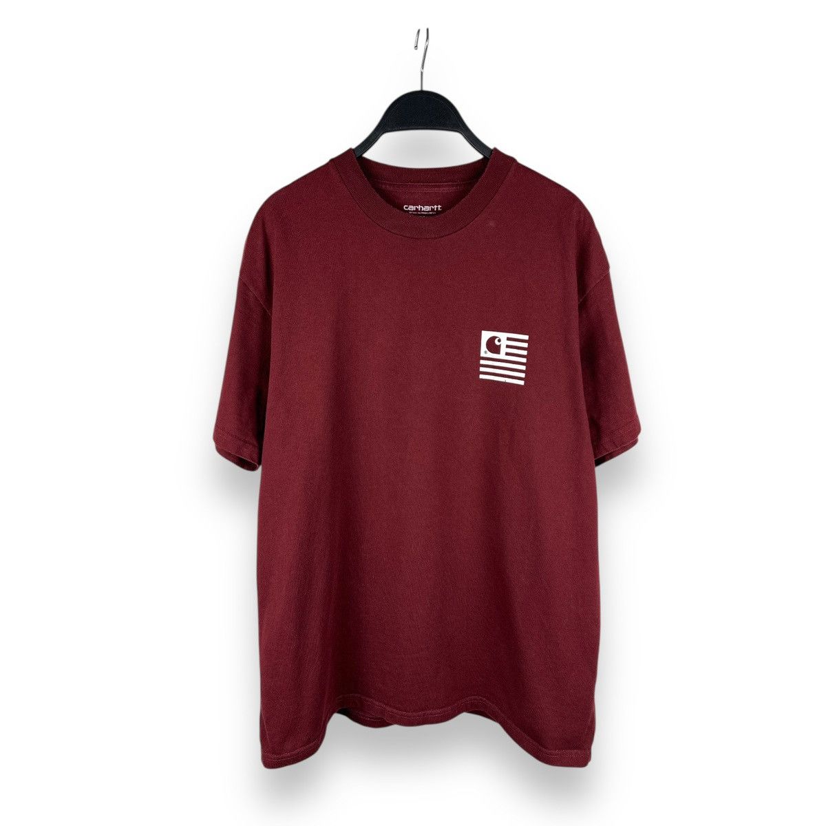 Carhartt × Carhartt Wip Carhartt WIP Waving State Flag Big Logo T-Shirt Short Sleeve Size US M / EU 48-50 / 2 - 10 Thumbnail