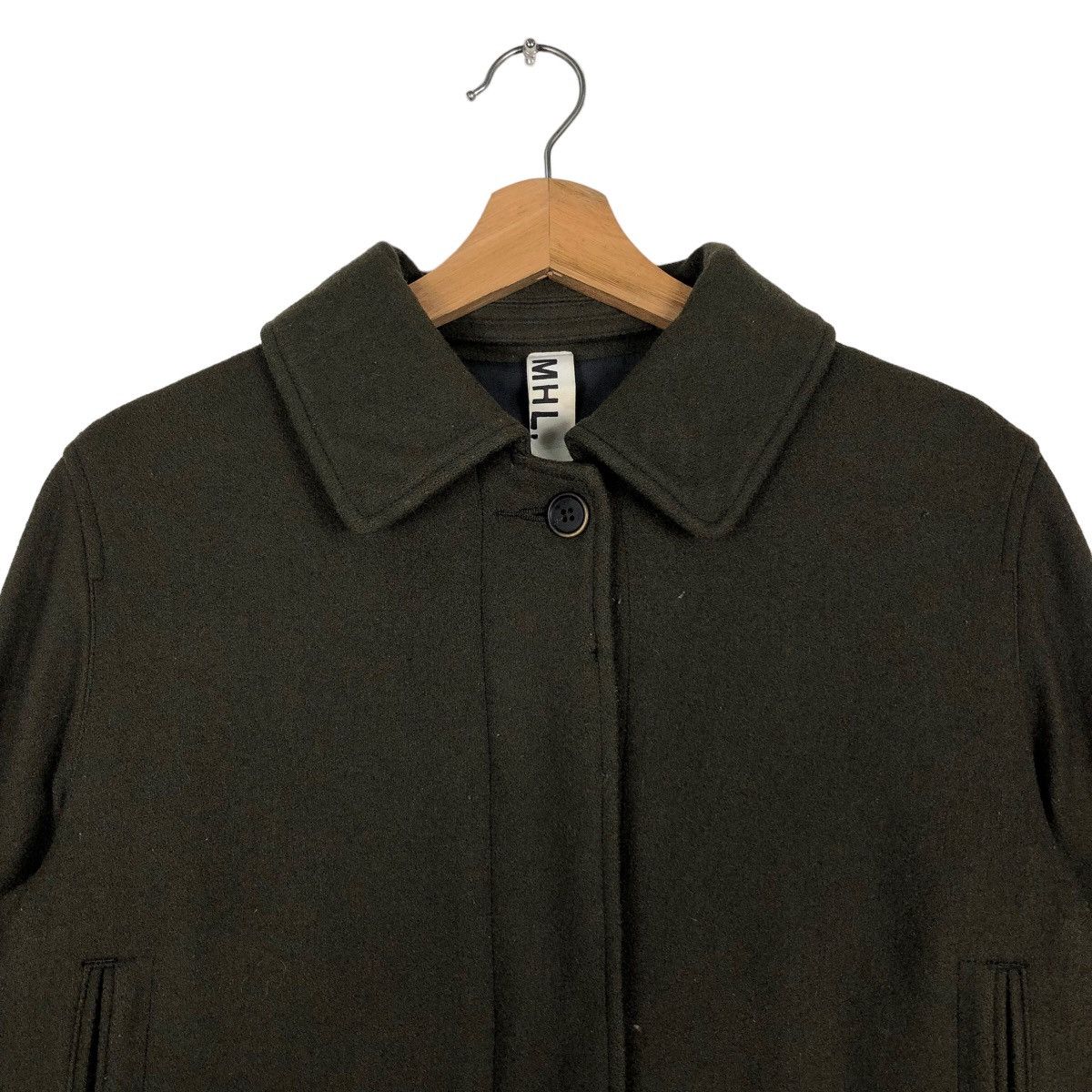 Japanese Brand Vintage Margarett Howell Wool Inspector Jacket Cargo Pocket Size US M / EU 48-50 / 2 - 2 Thumbnail