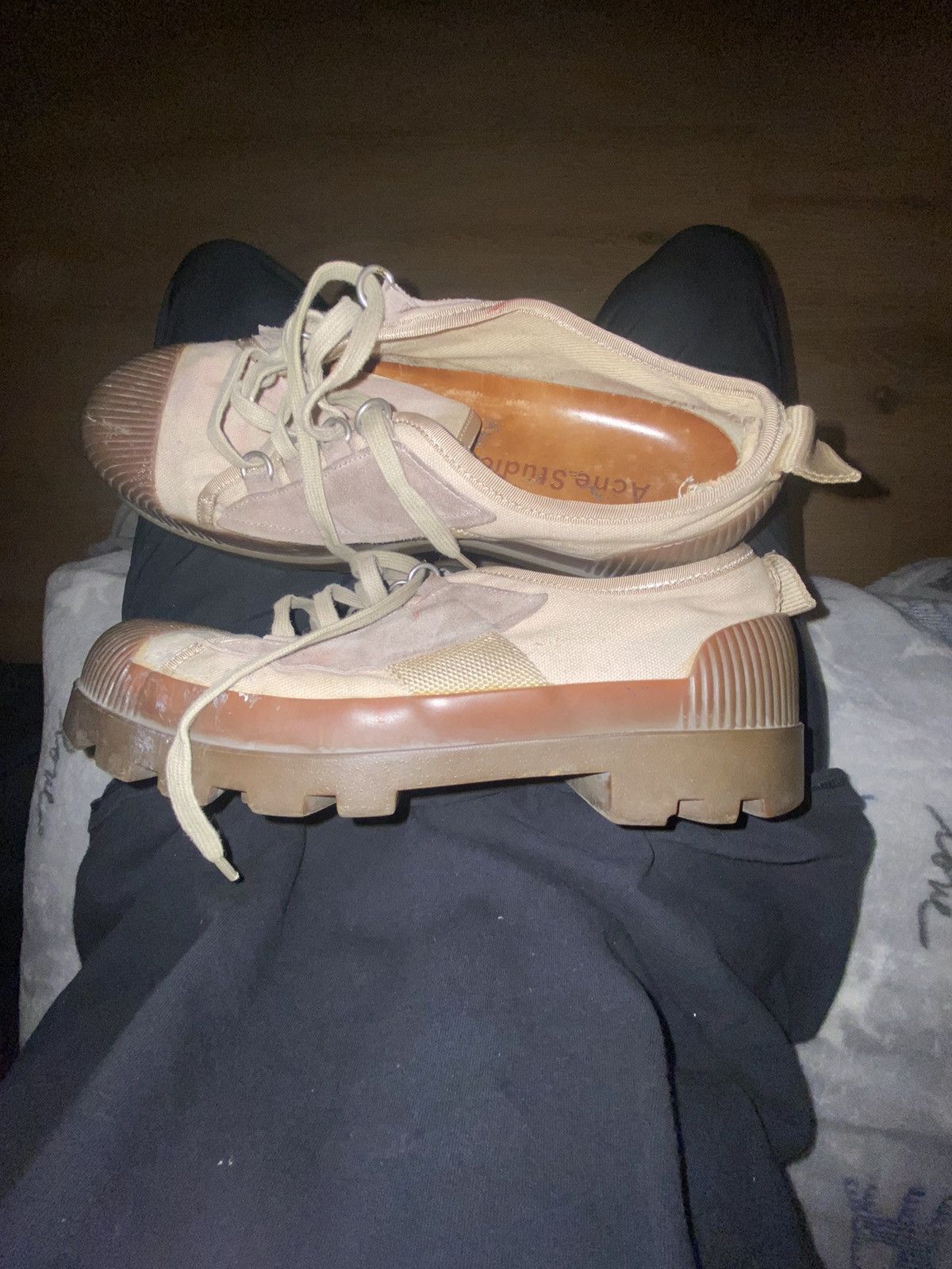 Acne Studios Acne low top platform boots Size US 9.5 / EU 42-43 - 2 Thumbnail