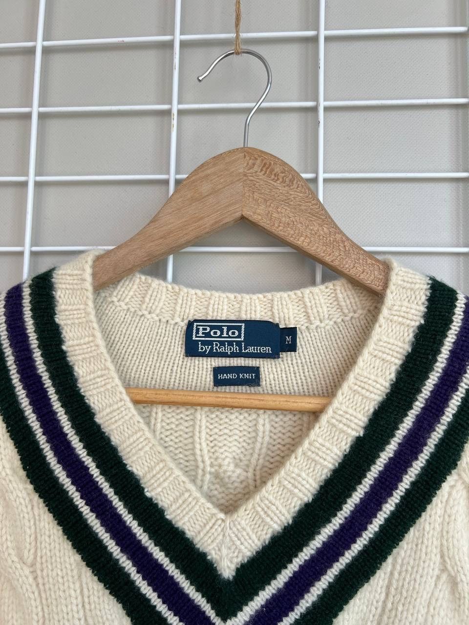 Polo Ralph Lauren Polo Ralph Lauren Wimbledon Knit Cashmere Sweater Size M Size US M / EU 48-50 / 2 - 10 Thumbnail