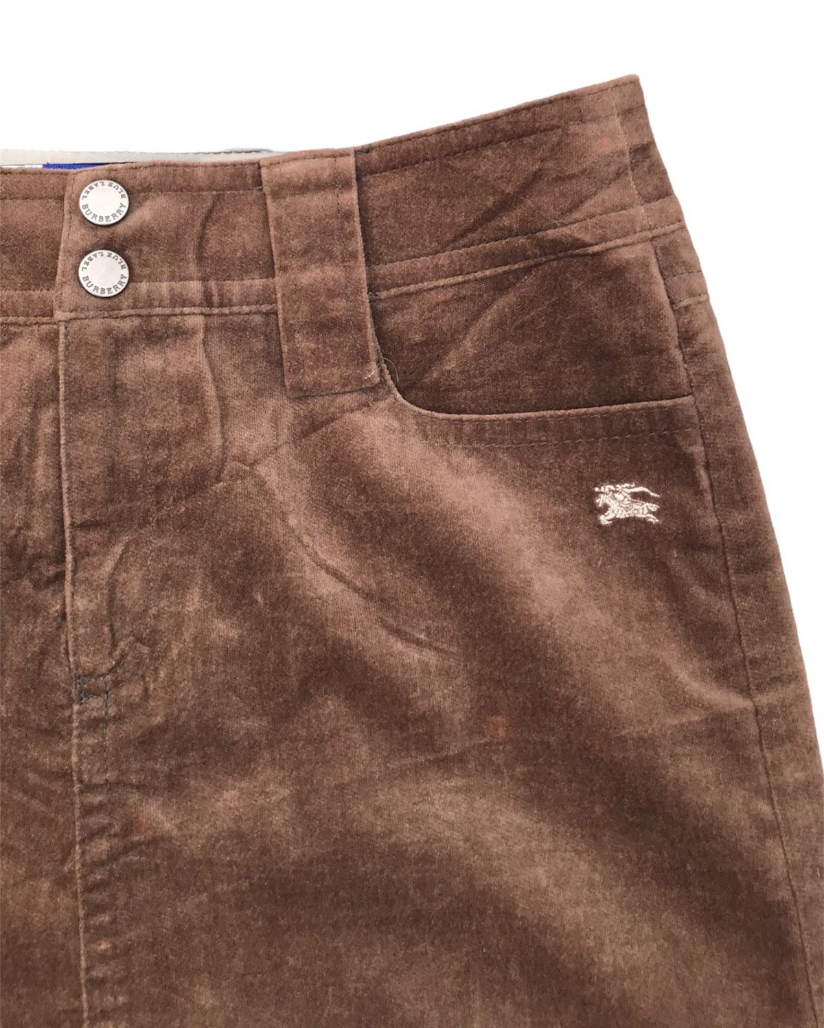 Burberry Burberry London Blue Label Mini Skirt Size 26" / US 2 / IT 38 - 4 Thumbnail